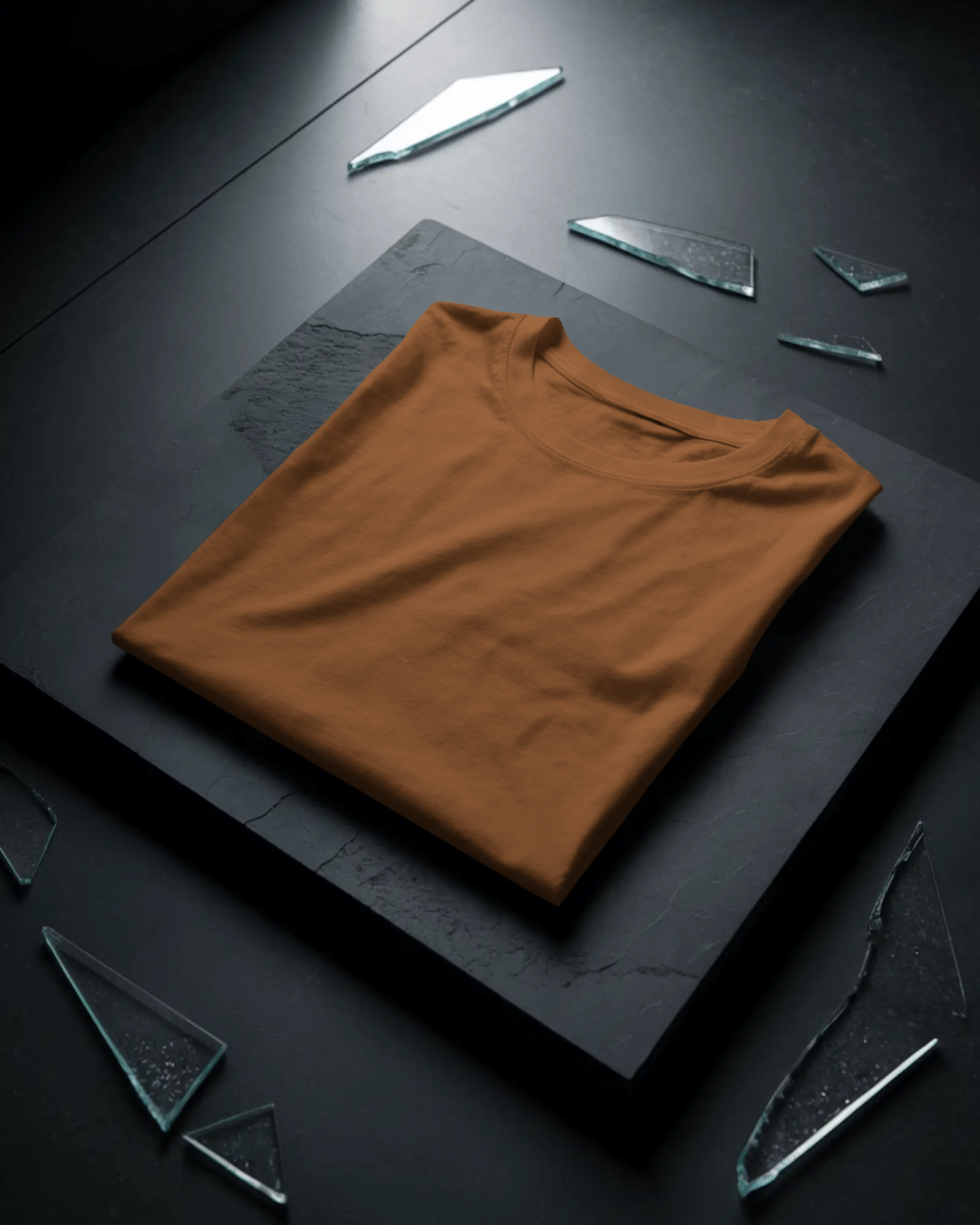 Urban Layon Regular Fit 100% Cotton T-Shirt – Biowash Crew Neck (Solid)