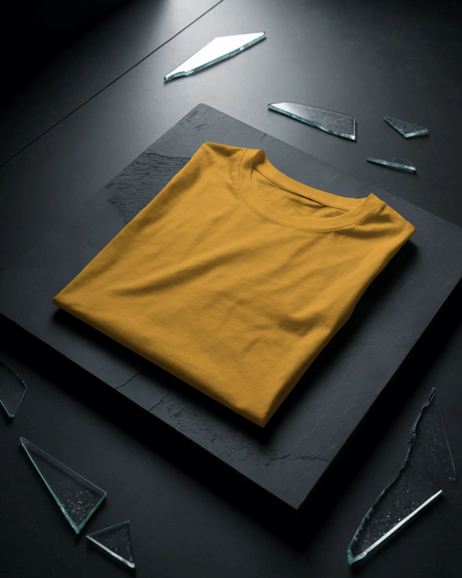 Urban Layon Regular Fit 100% Cotton T-Shirt – Biowash Crew Neck (Solid)