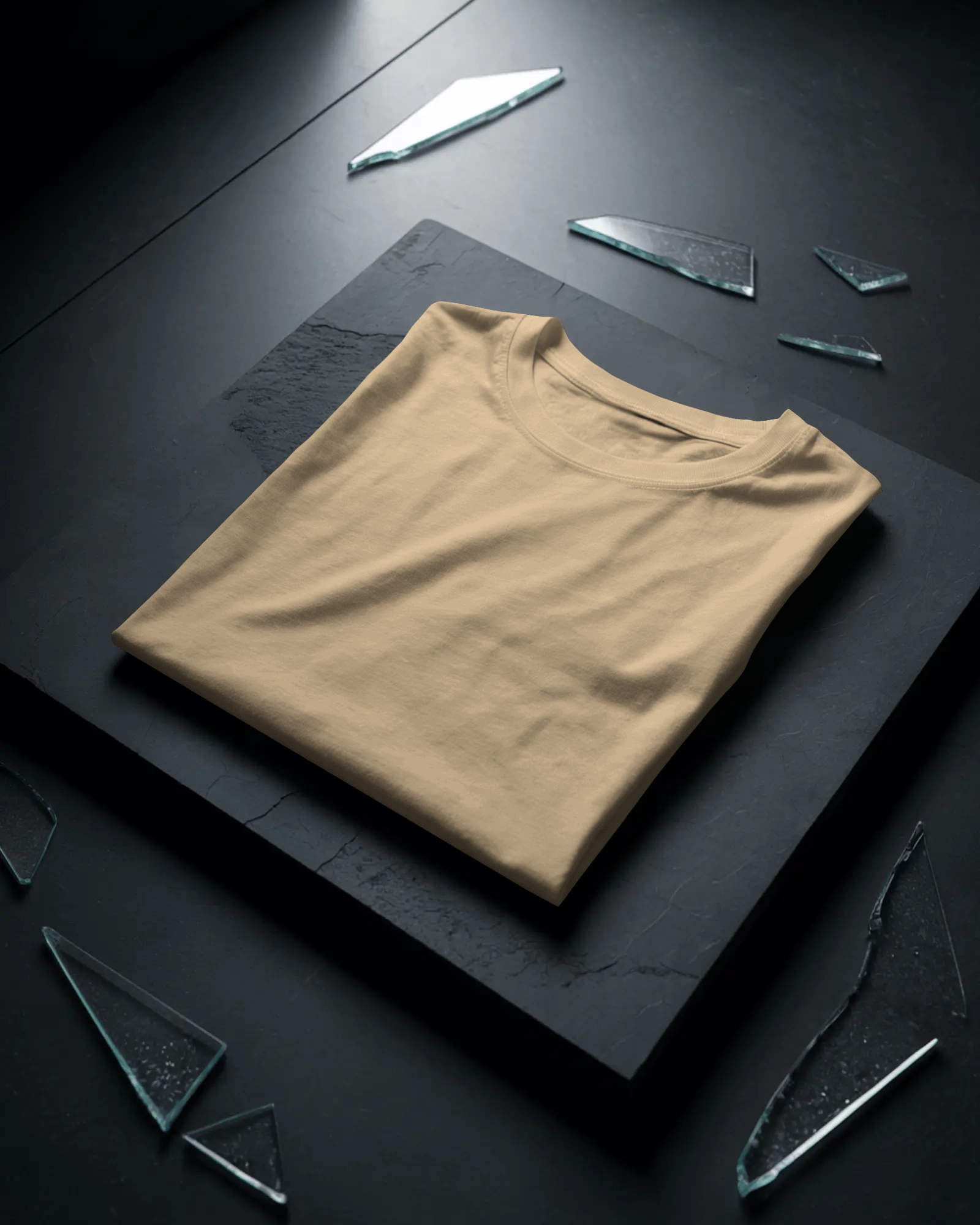 Urban Layon Regular Fit 100% Cotton T-Shirt – Biowash Crew Neck (Solid)