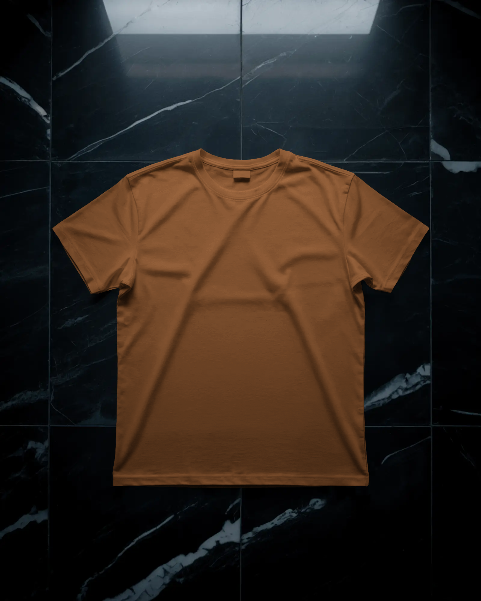 Urban Layon Regular Fit 100% Cotton T-Shirt – Biowash Crew Neck (Solid)