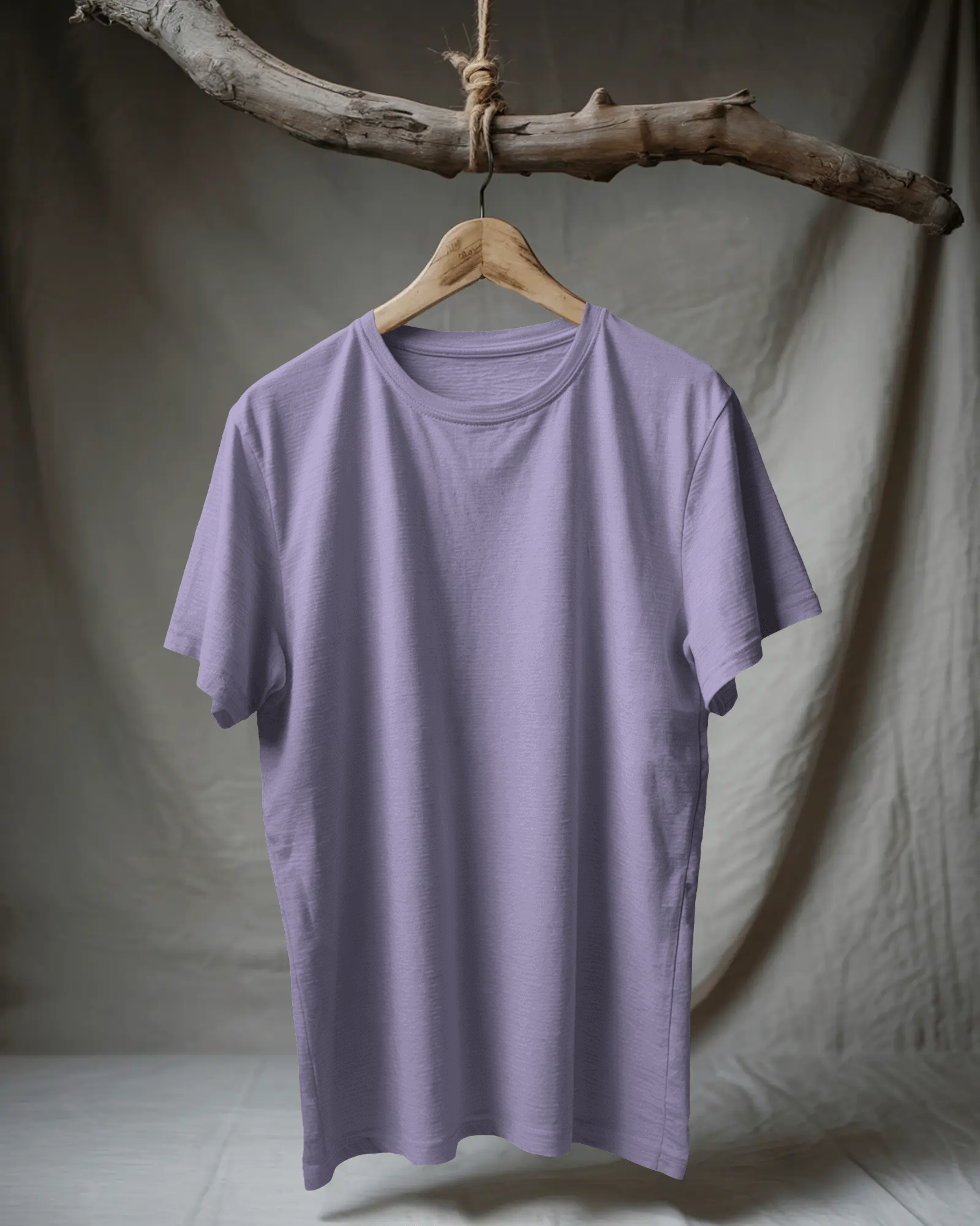 Urban Layon Regular Fit 100% Cotton T-Shirt – Biowash Crew Neck (Solid)