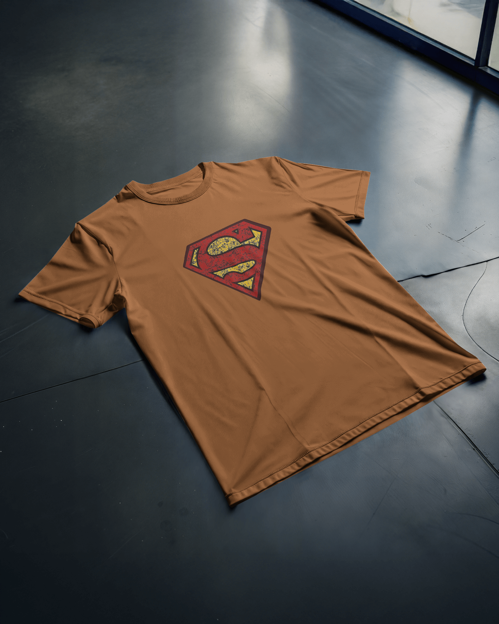 Hero Emblem Graphic T-Shirt for Men – Regular Fit Streetwear Tee | Urban Layon