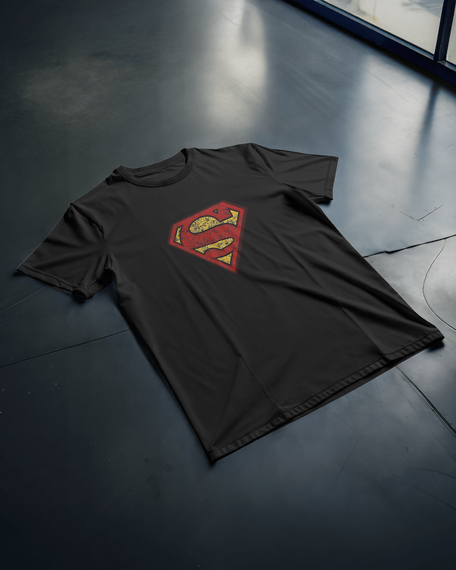 Hero Emblem Graphic T-Shirt for Men – Regular Fit Streetwear Tee | Urban Layon