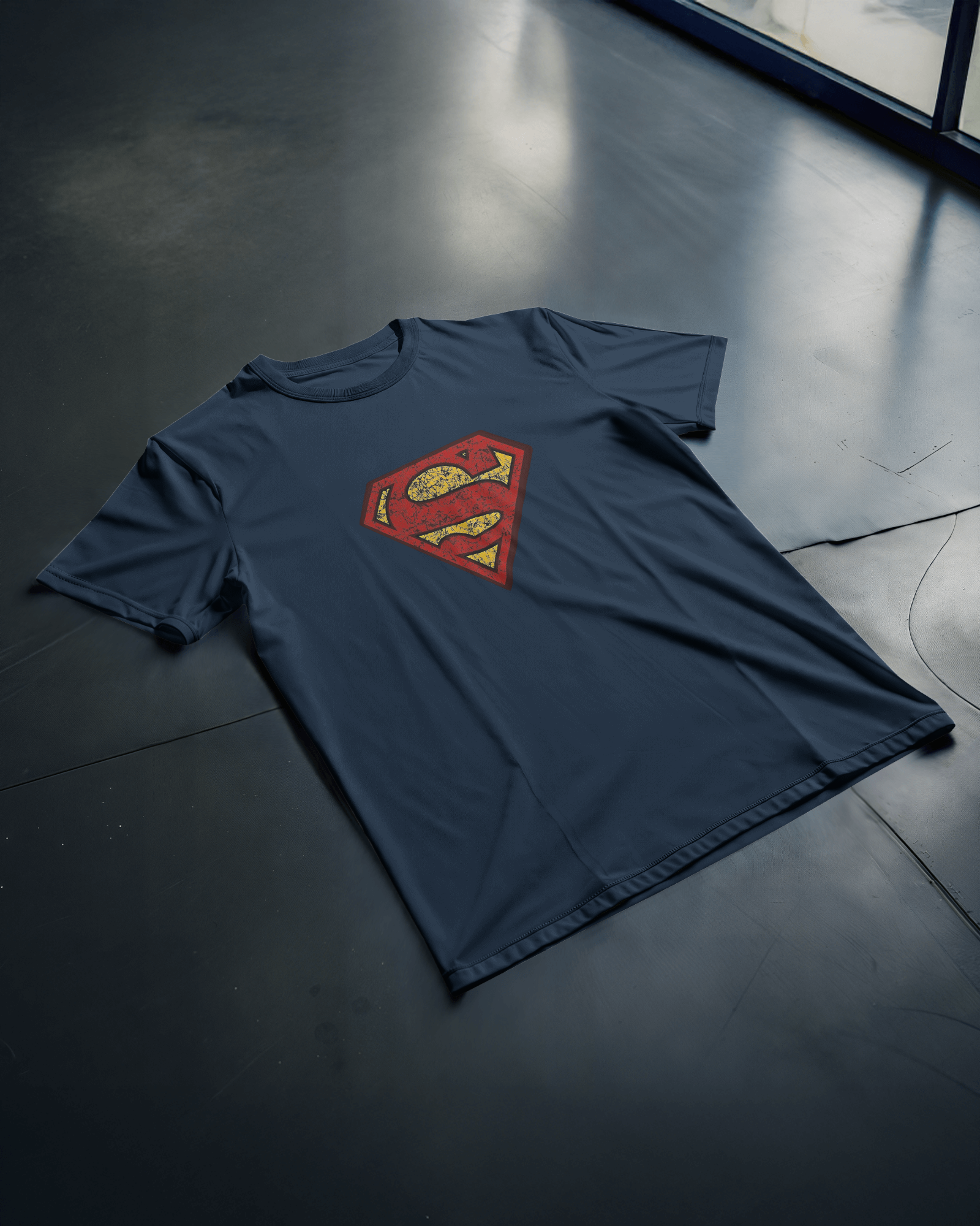 Hero Emblem Graphic T-Shirt for Men – Regular Fit Streetwear Tee | Urban Layon