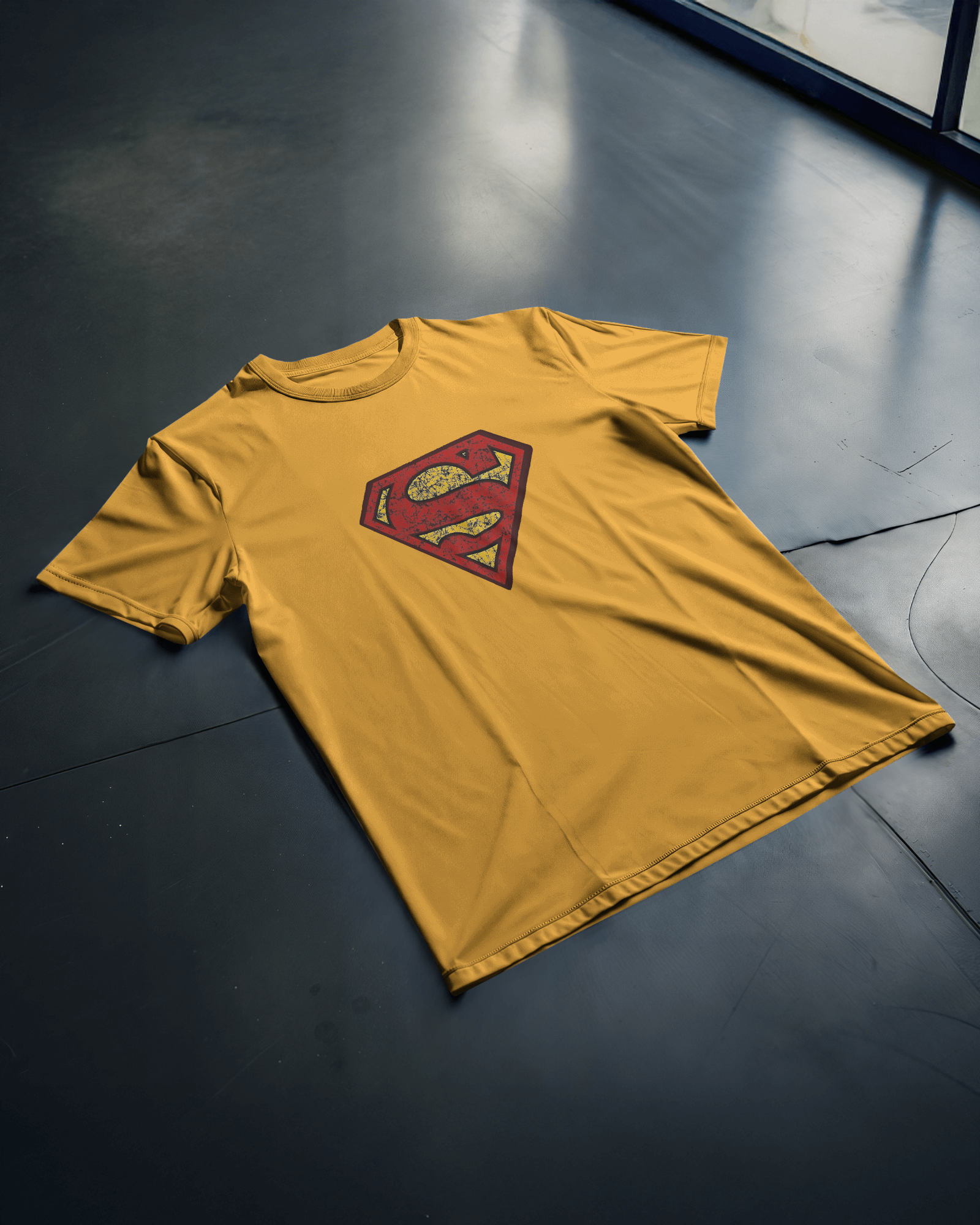 Hero Emblem Graphic T-Shirt for Men – Regular Fit Streetwear Tee | Urban Layon