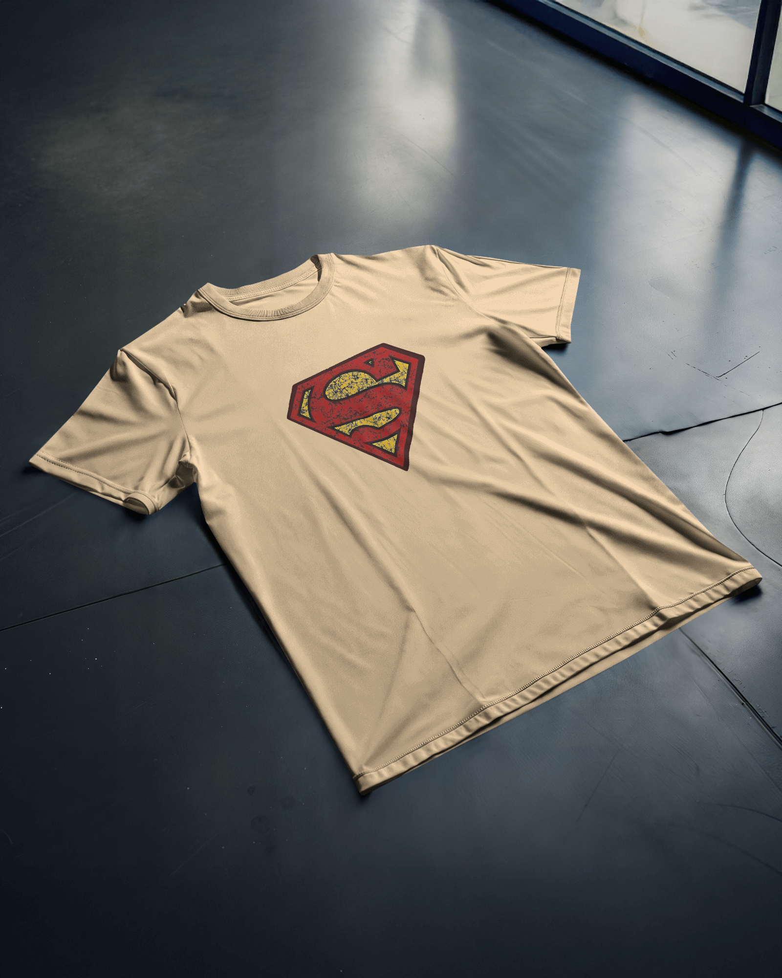 Hero Emblem Graphic T-Shirt for Men – Regular Fit Streetwear Tee | Urban Layon