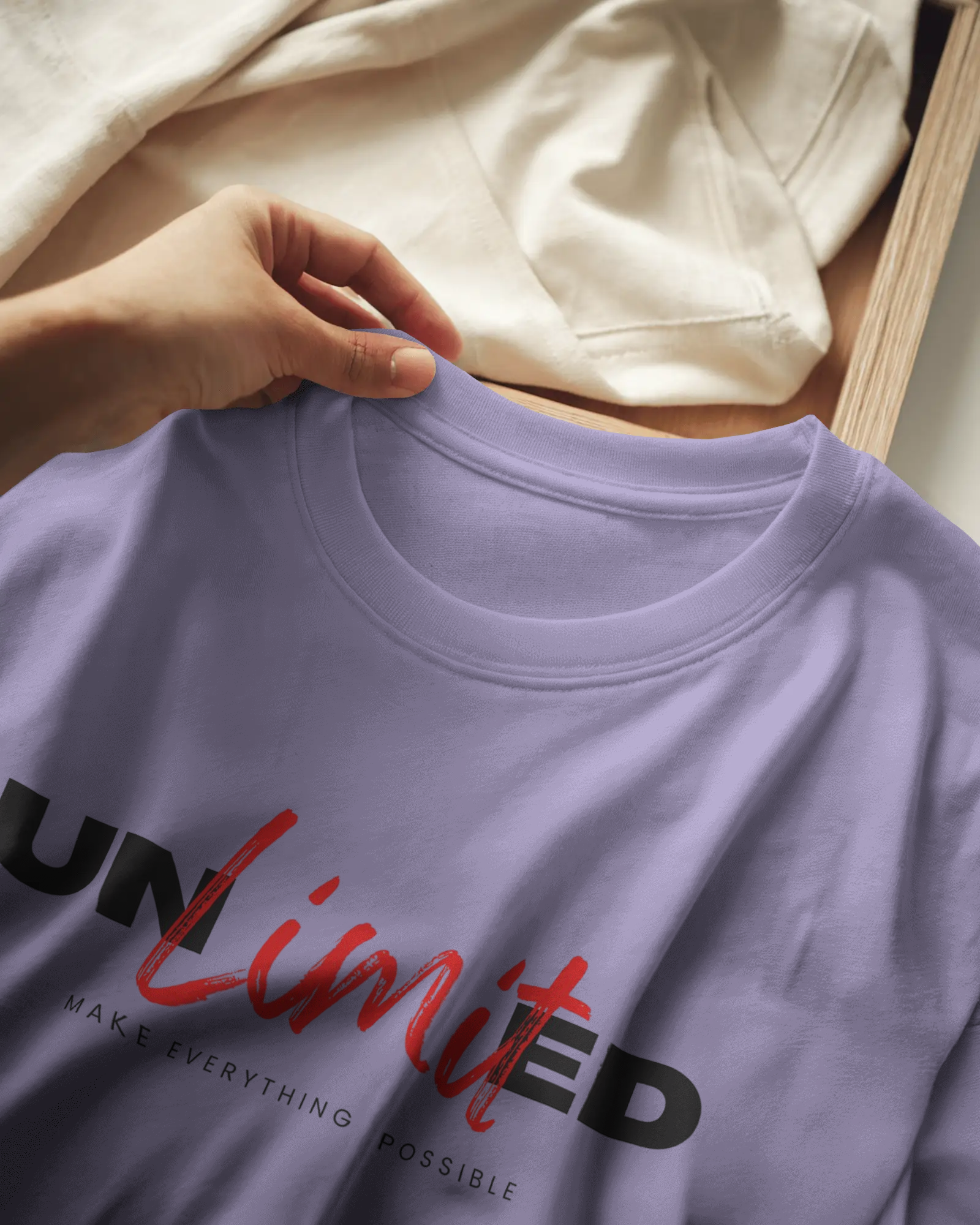 Unlimited Graphic Regular Fit T-Shirt for Men – Motivational Streetwear Cotton Tee | Urban Layon