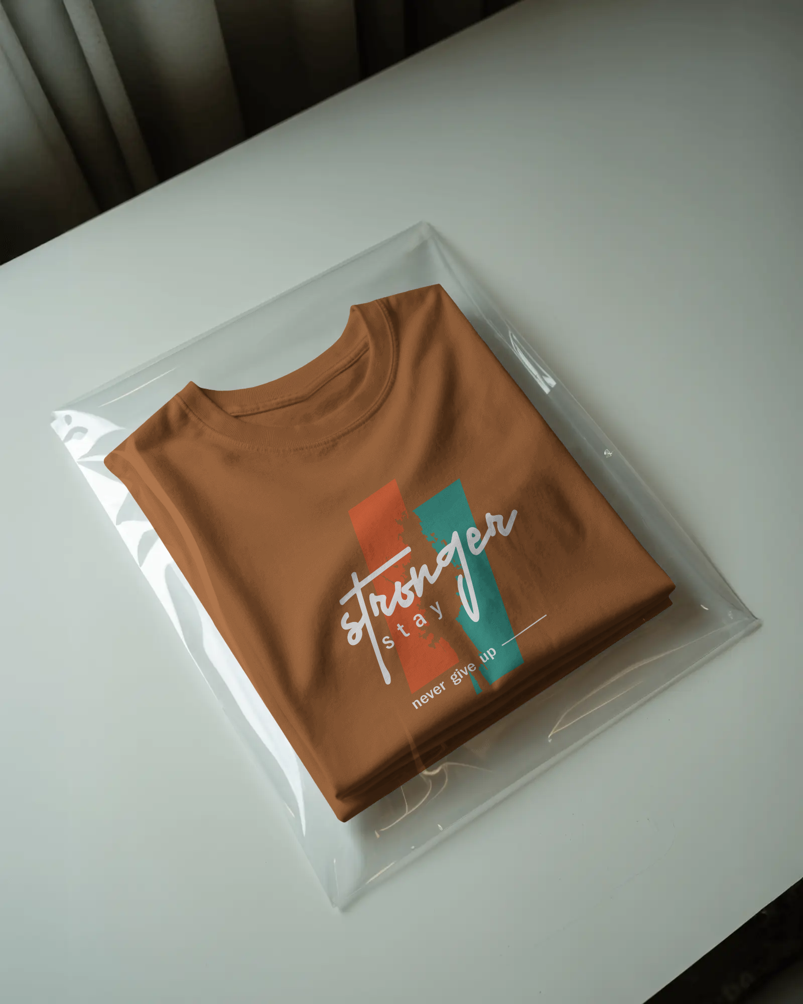 Stronger Stay Graphic T-Shirt for Men – Motivational Streetwear Tee | Urban Layon