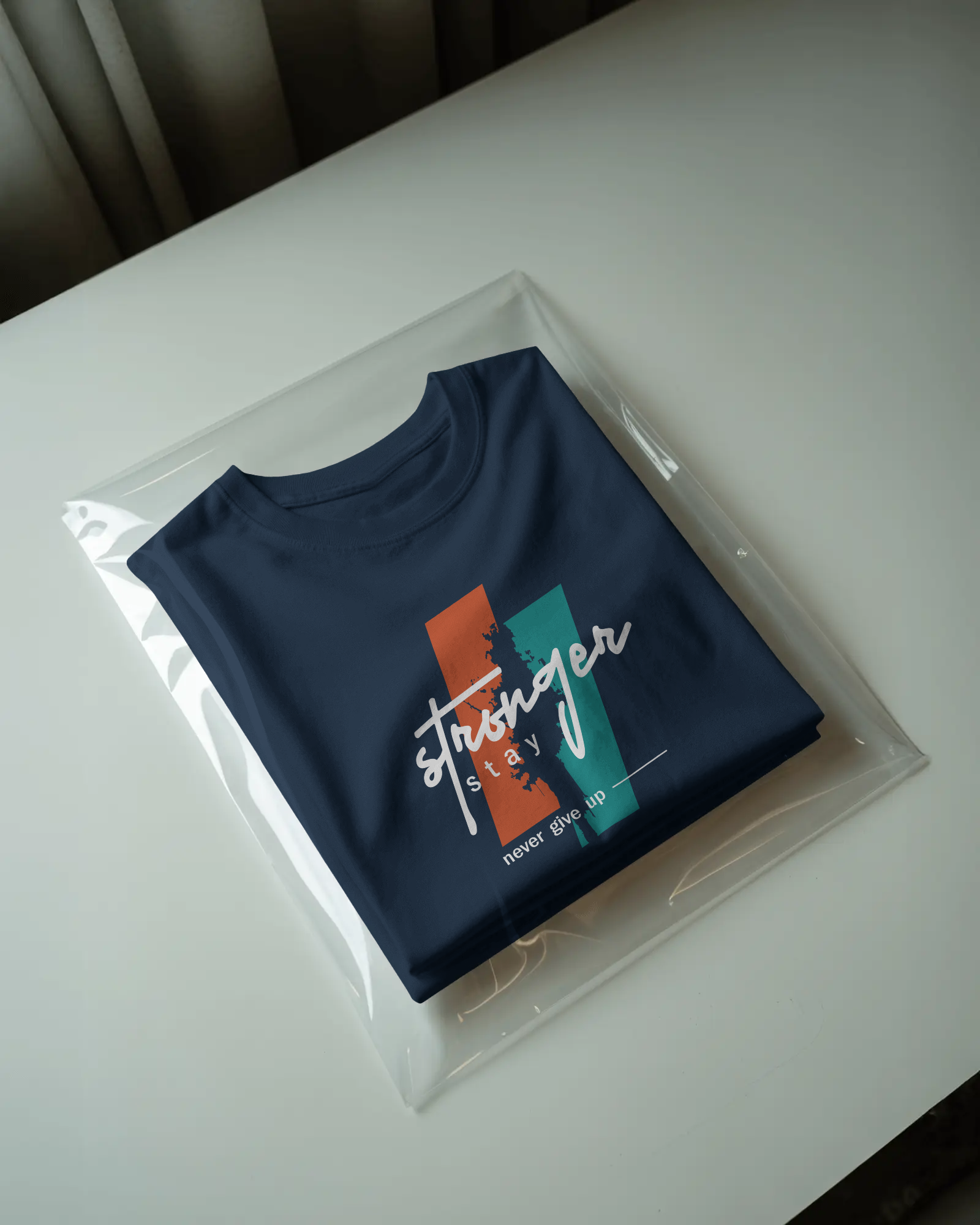 Stronger Stay Graphic T-Shirt for Men – Motivational Streetwear Tee | Urban Layon