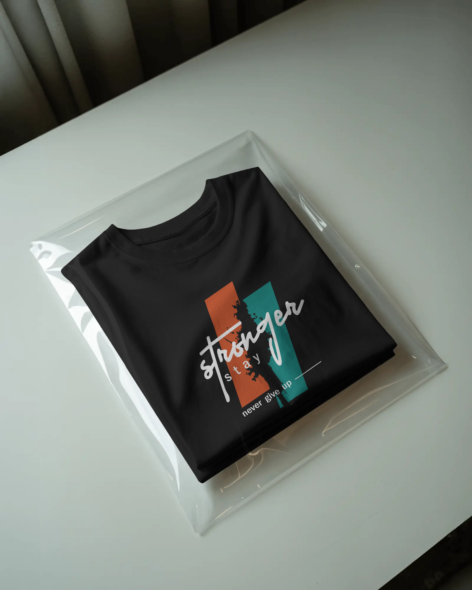 Stronger Stay Graphic T-Shirt for Men – Motivational Streetwear Tee | Urban Layon