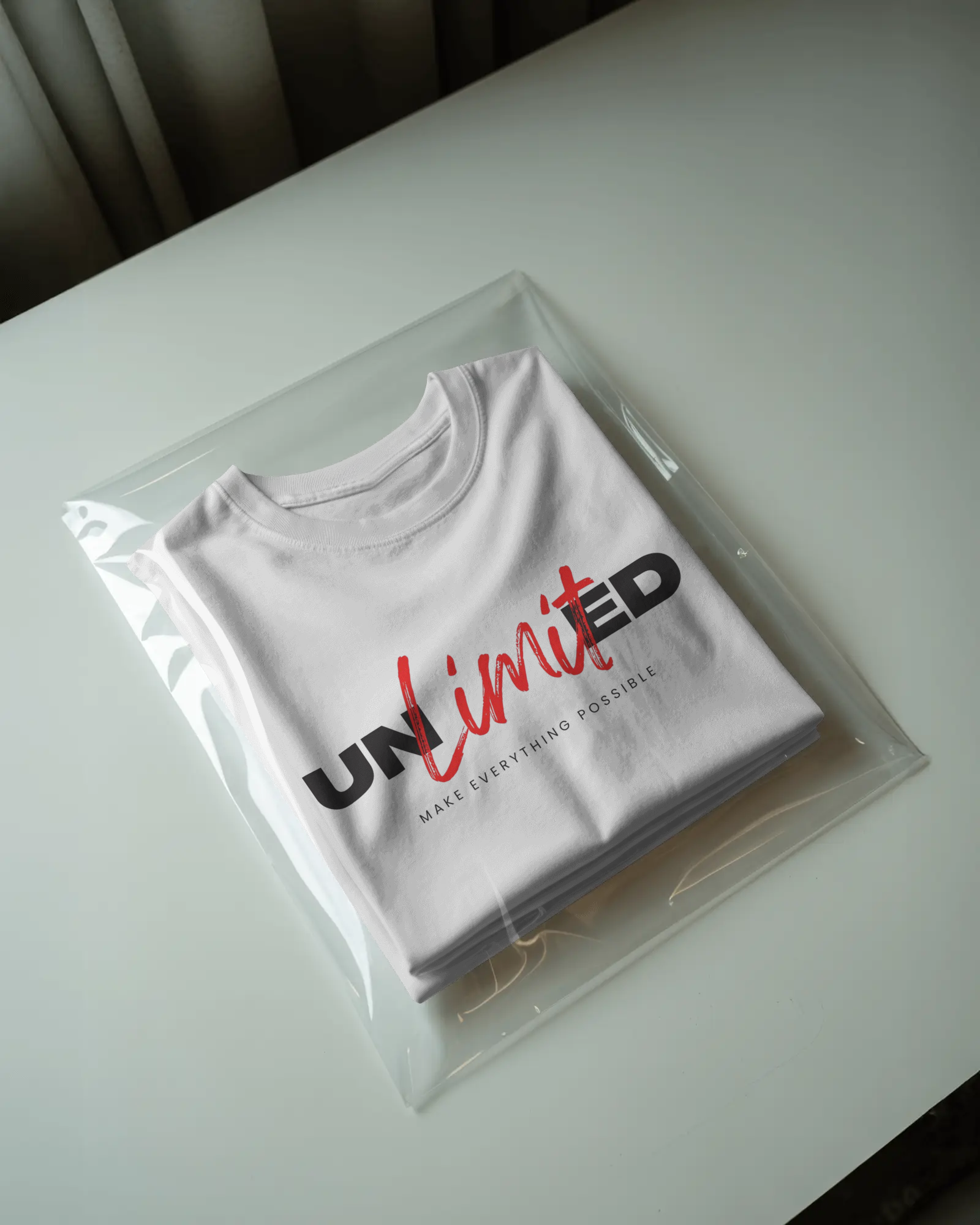Unlimited Graphic Regular Fit T-Shirt for Men – Motivational Streetwear Cotton Tee | Urban Layon