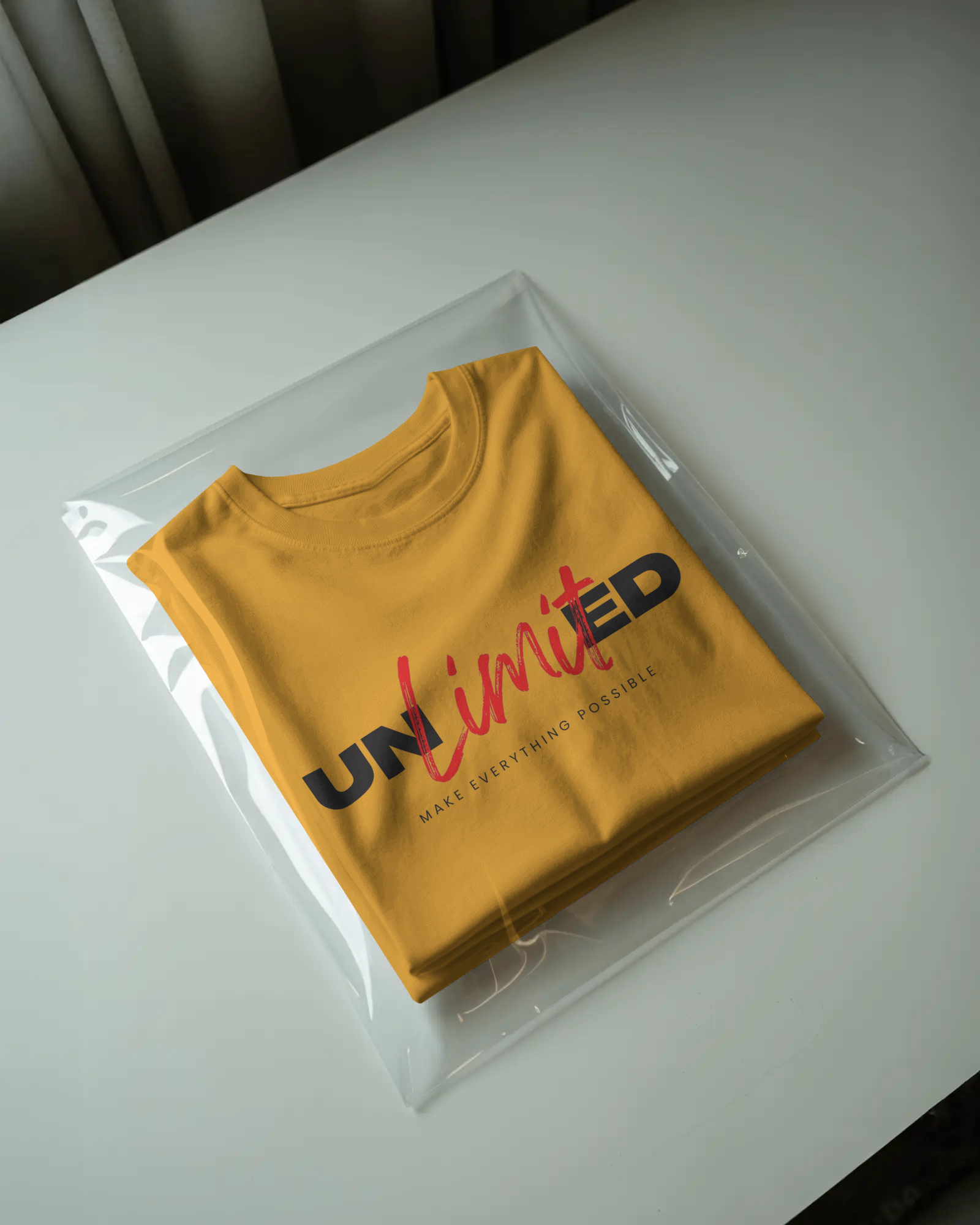 Unlimited Graphic Regular Fit T-Shirt for Men – Motivational Streetwear Cotton Tee | Urban Layon
