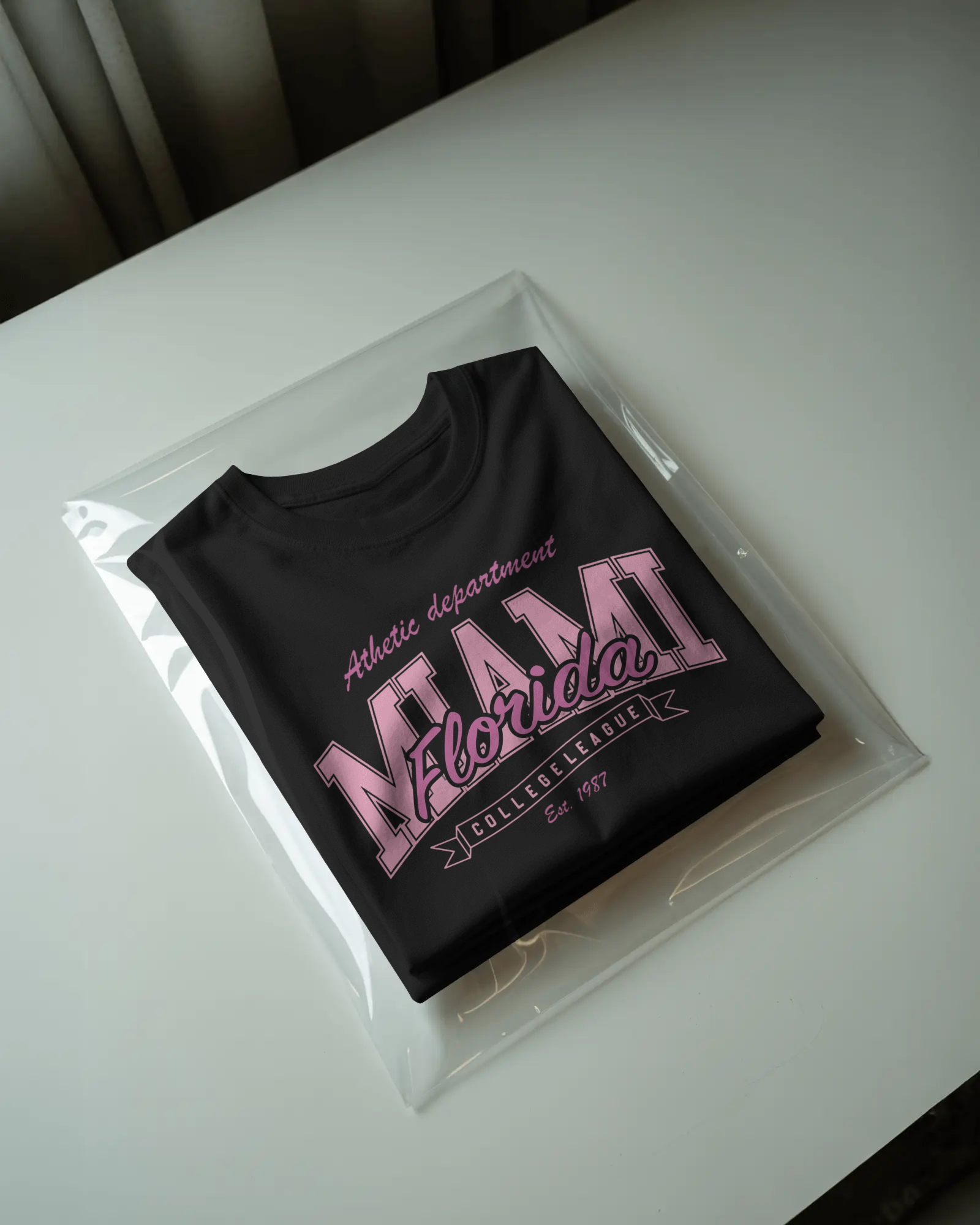 Miami Retro Graphic T-Shirt for Men – Regular Fit Streetwear Tee | Urban Layon