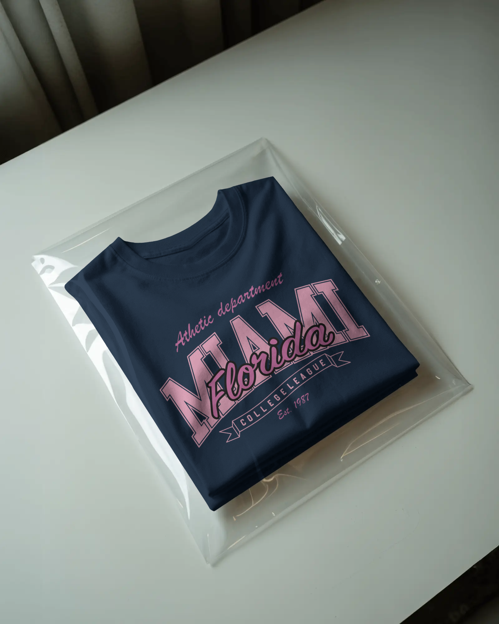 Miami Retro Graphic T-Shirt for Men – Regular Fit Streetwear Tee | Urban Layon