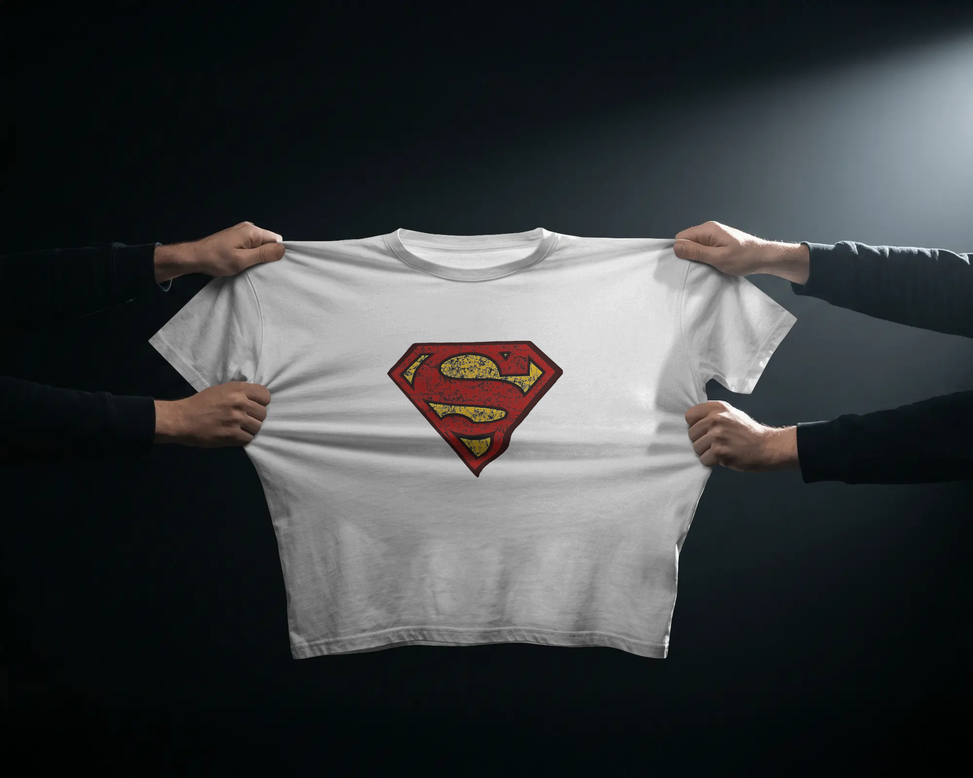Hero Emblem Graphic T-Shirt for Men – Regular Fit Streetwear Tee | Urban Layon