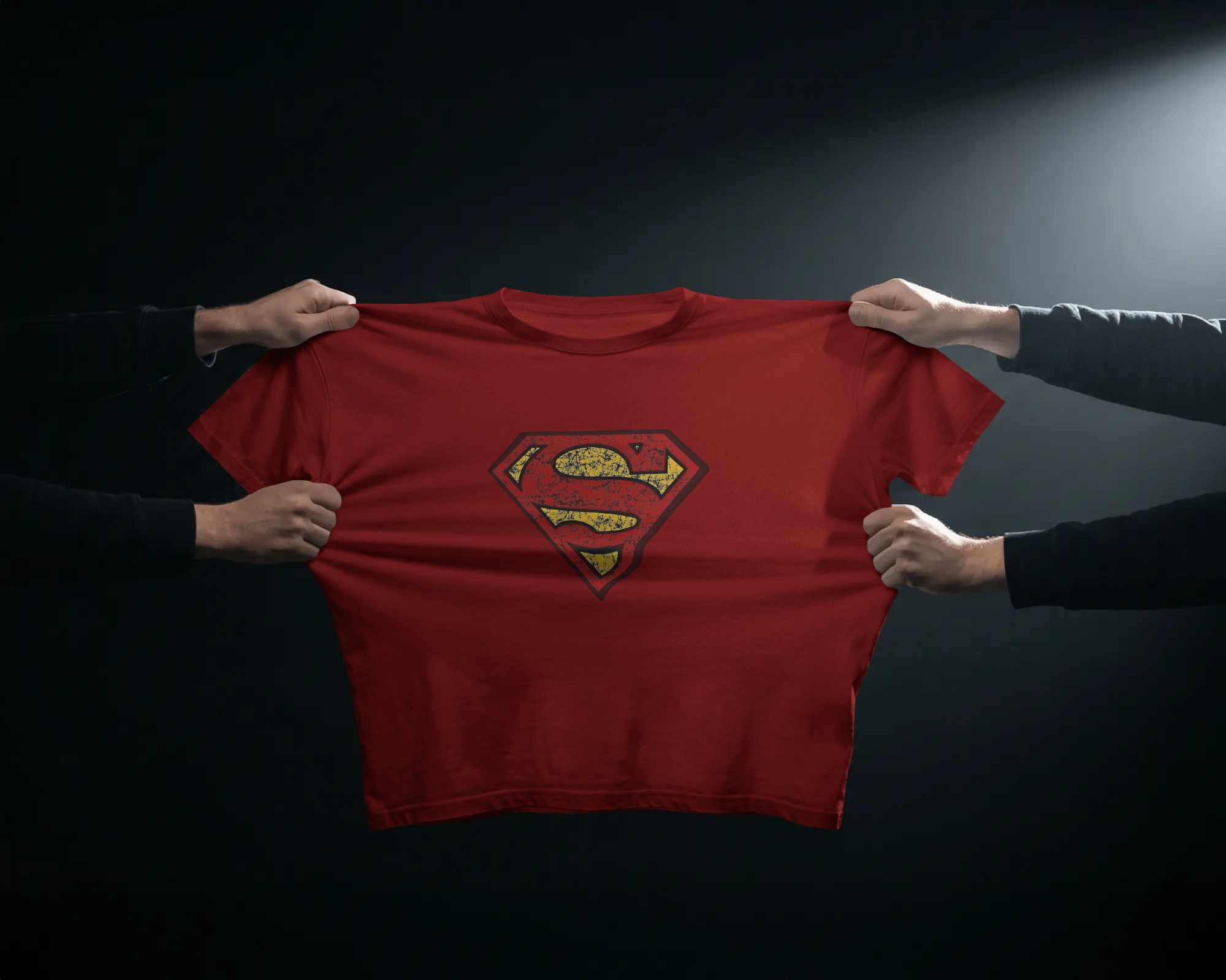 Hero Emblem Graphic T-Shirt for Men – Regular Fit Streetwear Tee | Urban Layon