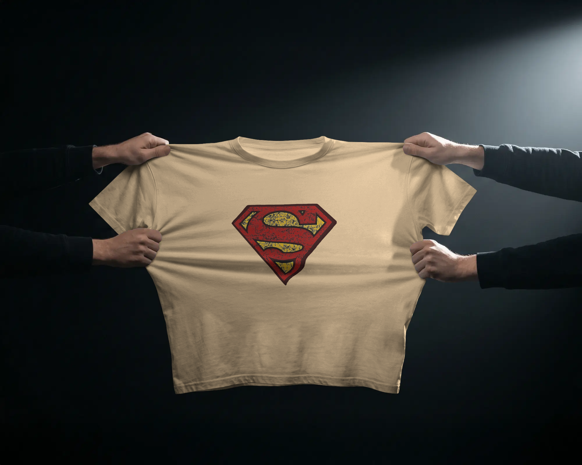 Hero Emblem Graphic T-Shirt for Men – Regular Fit Streetwear Tee | Urban Layon