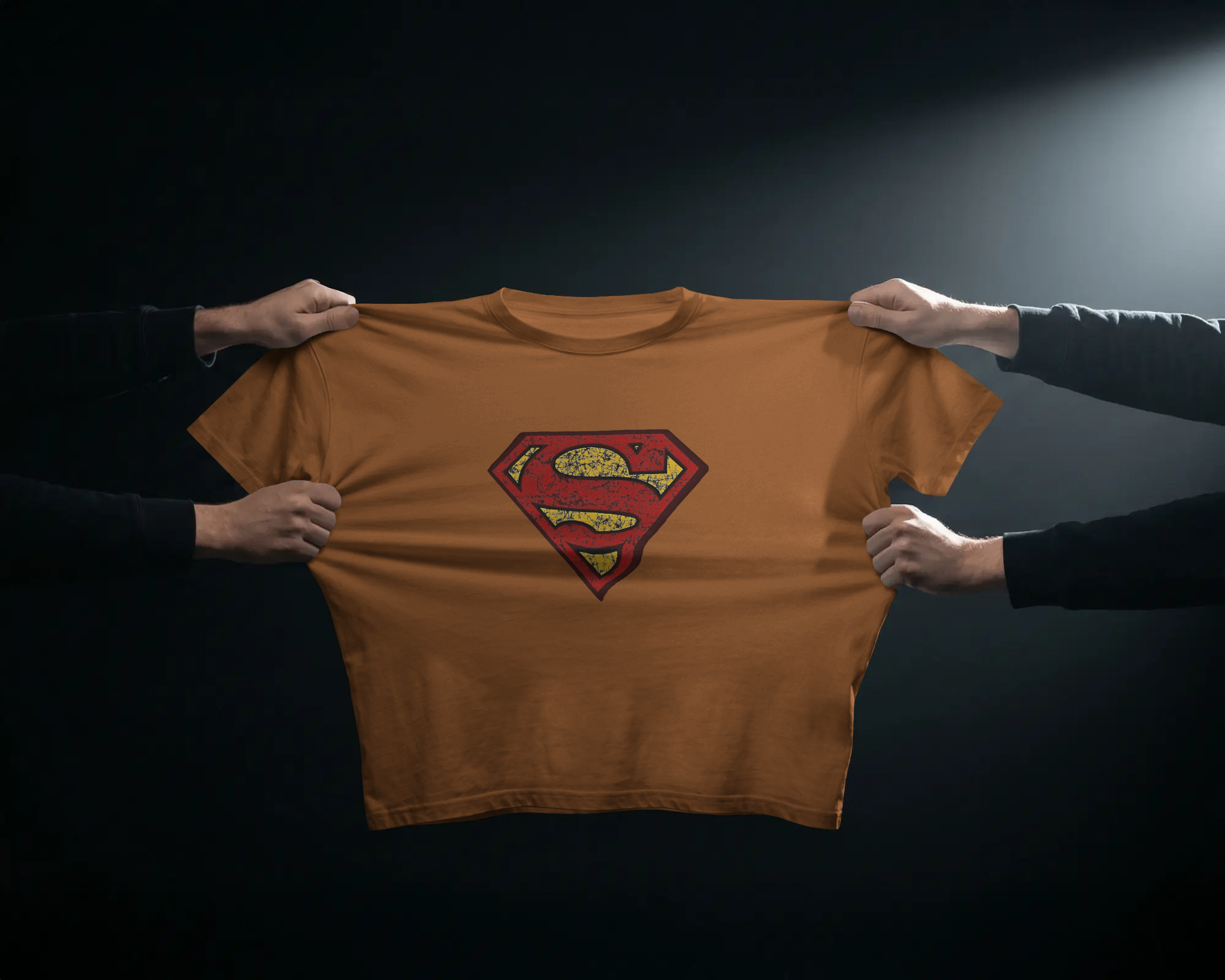Hero Emblem Graphic T-Shirt for Men – Regular Fit Streetwear Tee | Urban Layon