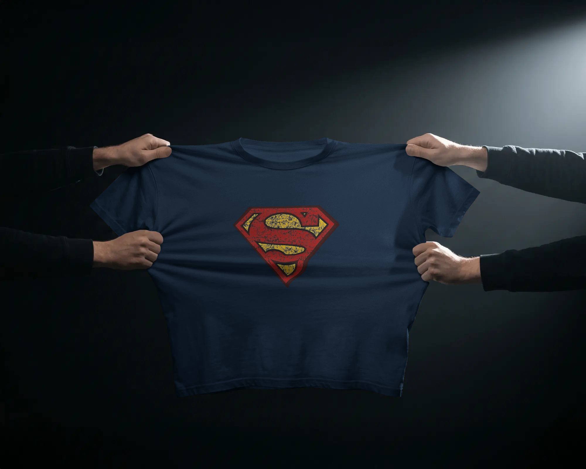Hero Emblem Graphic T-Shirt for Men – Regular Fit Streetwear Tee | Urban Layon