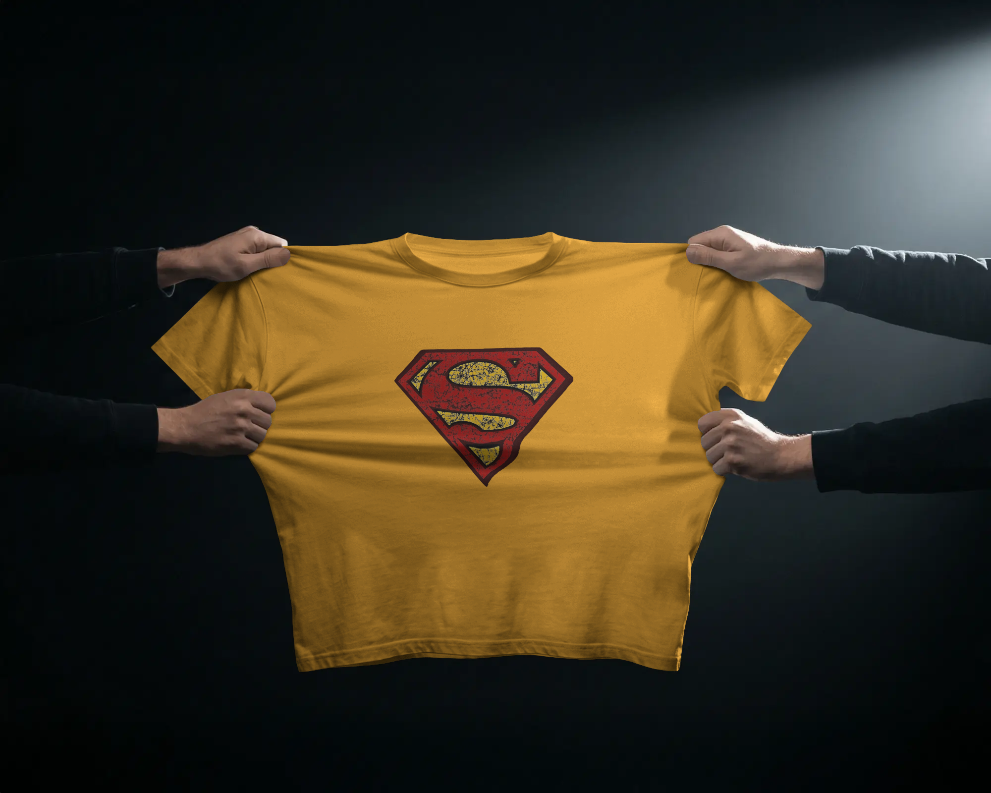 Hero Emblem Graphic T-Shirt for Men – Regular Fit Streetwear Tee | Urban Layon