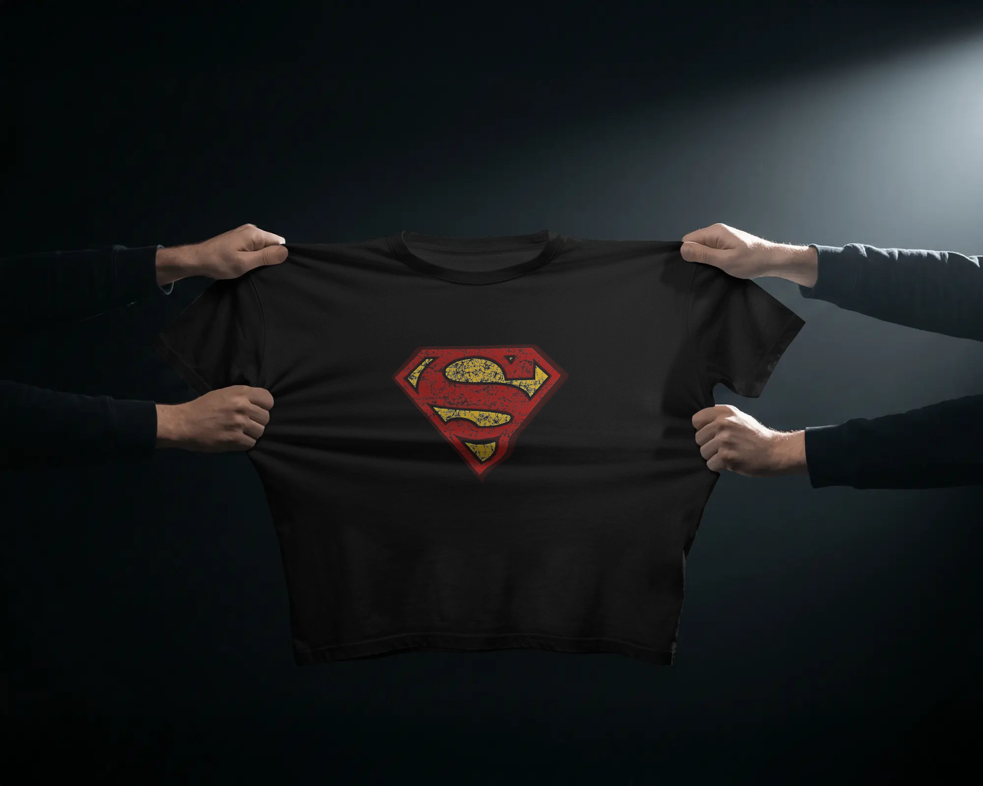 Hero Emblem Graphic T-Shirt for Men – Regular Fit Streetwear Tee | Urban Layon