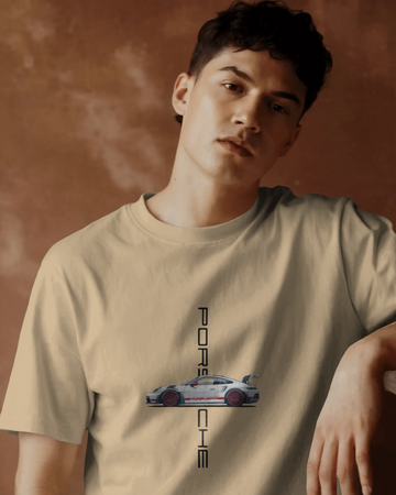 Luxury Sports Car Graphic T-Shirt for Men – Minimal Streetwear Tee | Urban Layon