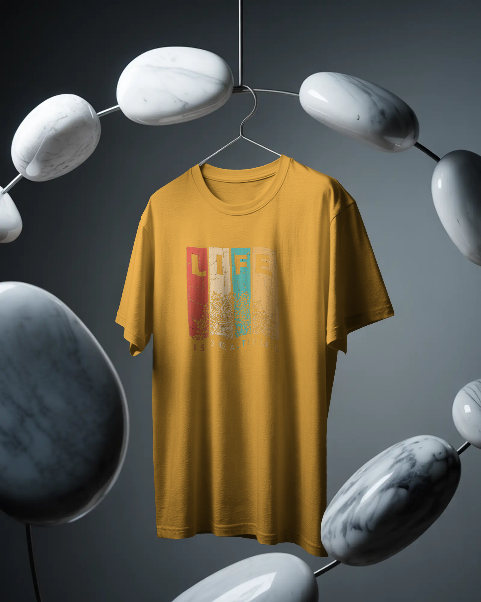 Urban Layon Graphic T-Shirt for Men – Regular Fit Cotton Streetwear Tee
