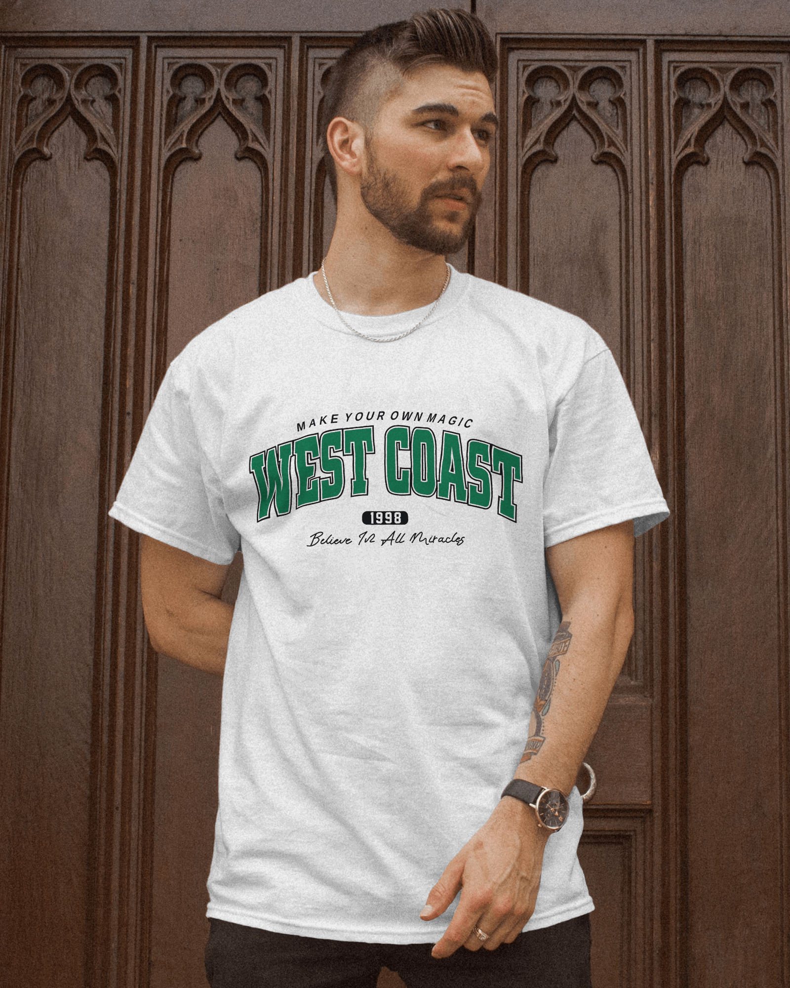 Urban Layon West Coast 1998 Graphic Regular Fit T-Shirt