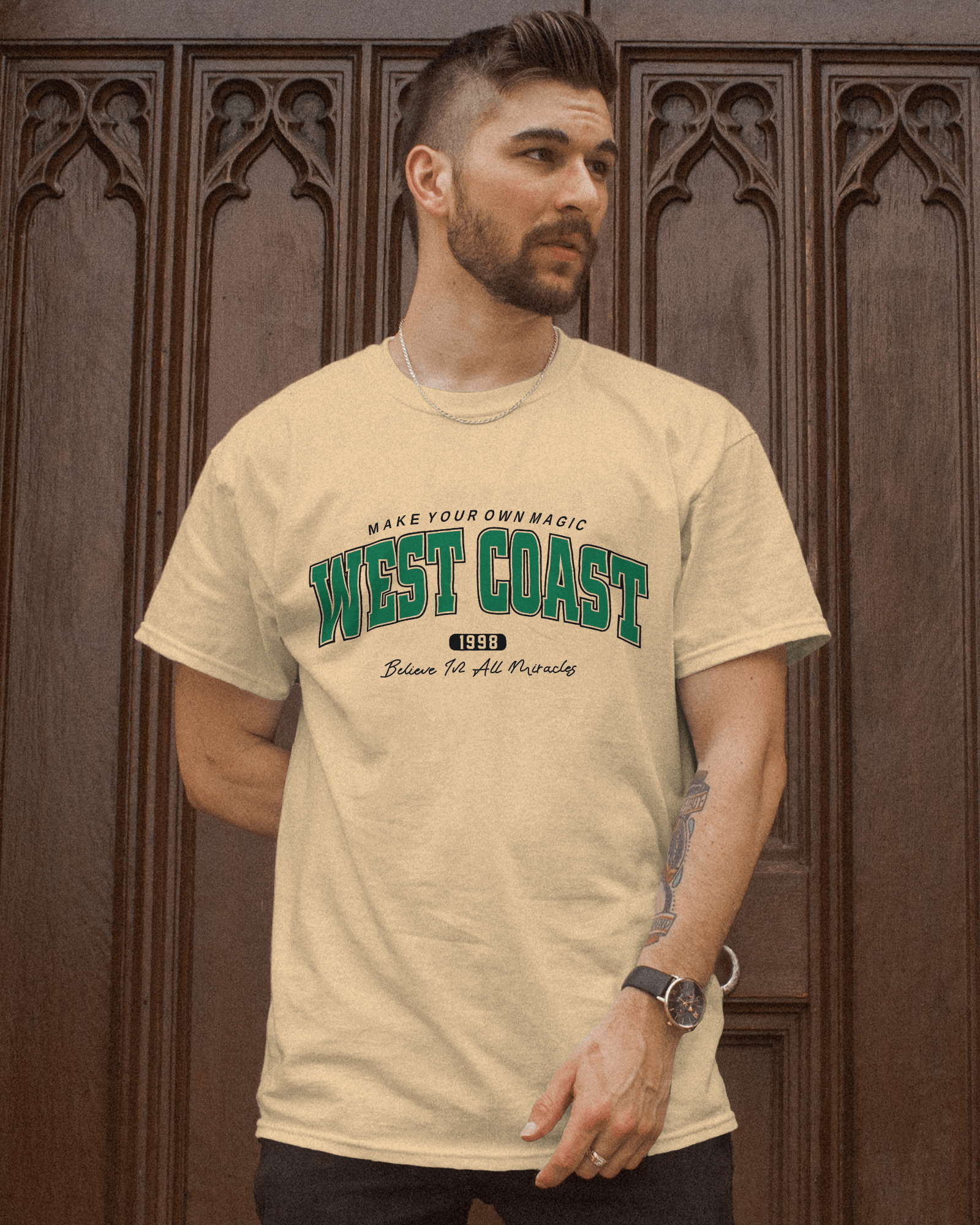 Urban Layon West Coast 1998 Graphic Regular Fit T-Shirt