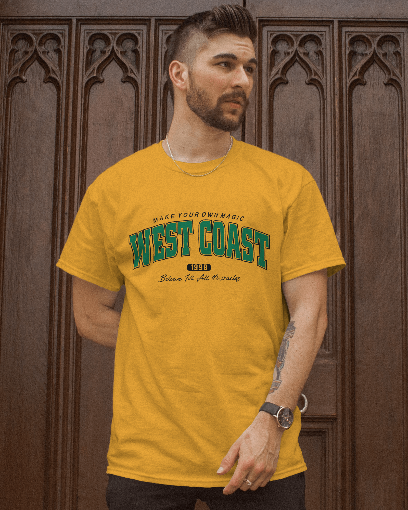 Urban Layon West Coast 1998 Graphic Regular Fit T-Shirt