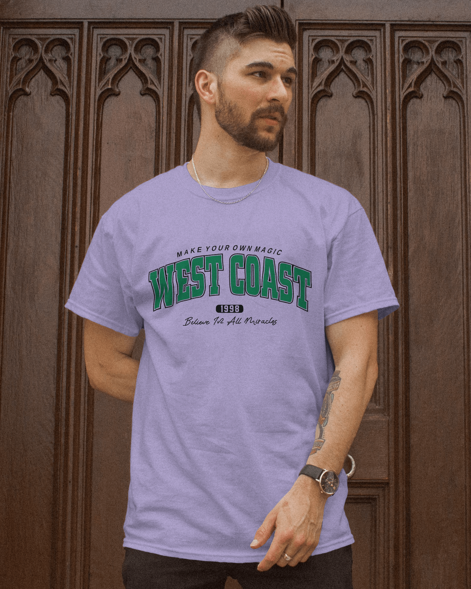 Urban Layon West Coast 1998 Graphic Regular Fit T-Shirt