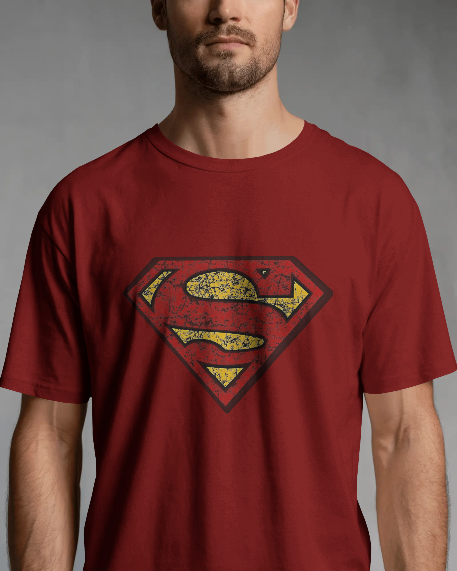 Hero Emblem Graphic T-Shirt for Men – Regular Fit Streetwear Tee | Urban Layon