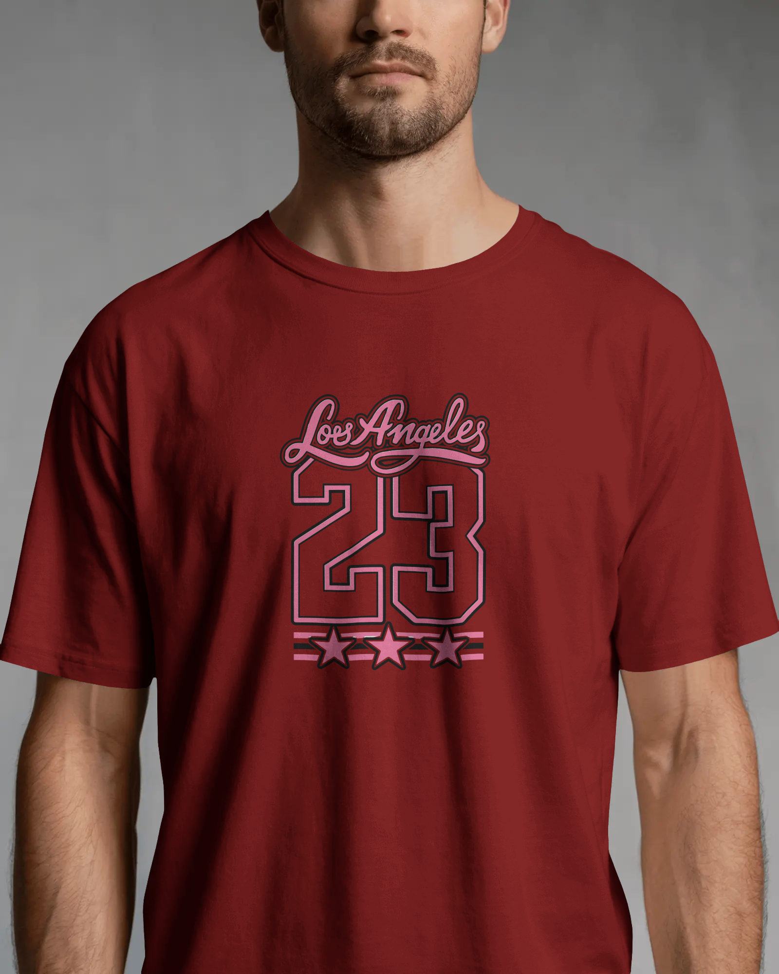 23 Varsity Graphic T-Shirt for Men – Regular Fit Streetwear Tee | Urban Layon