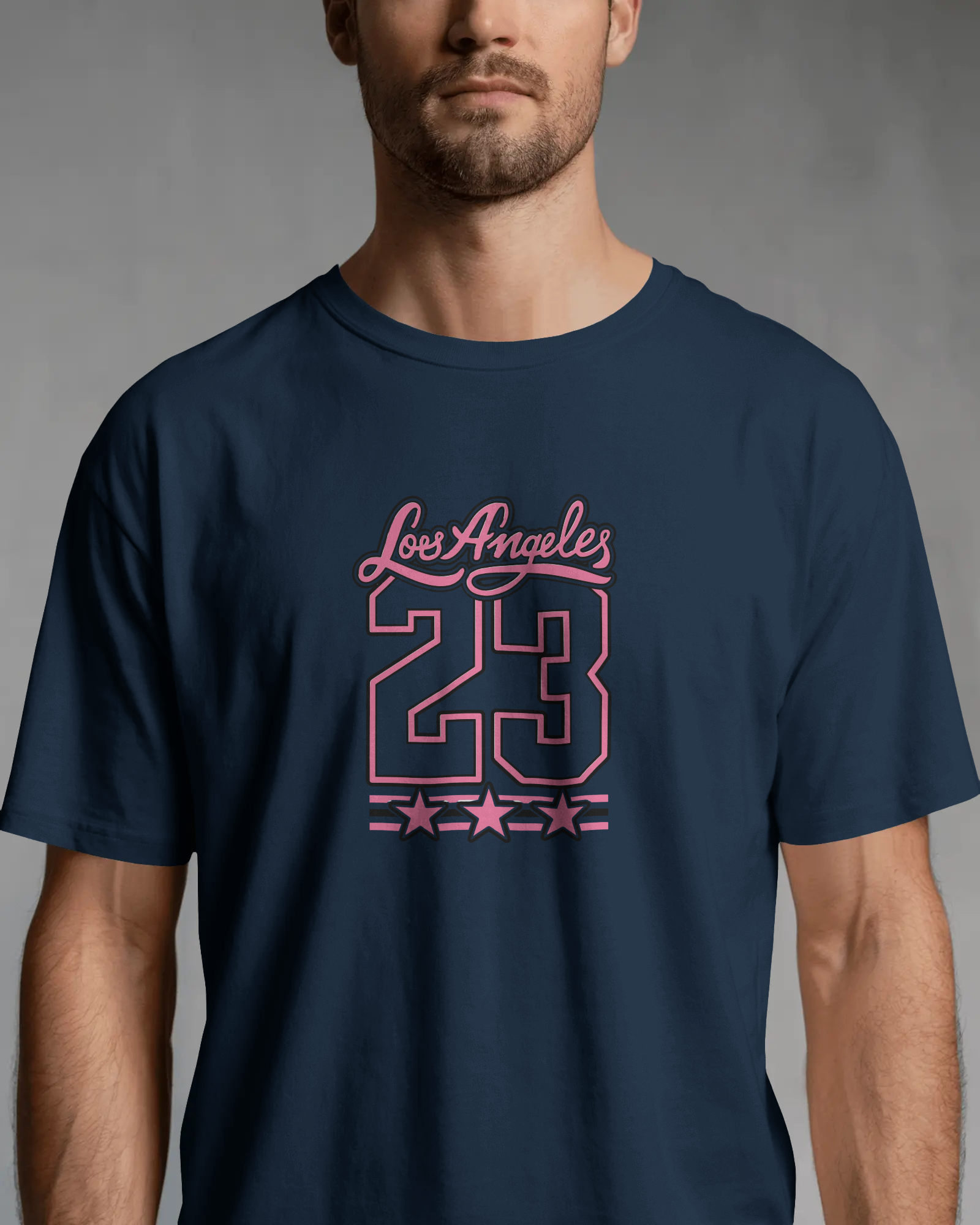 23 Varsity Graphic T-Shirt for Men – Regular Fit Streetwear Tee | Urban Layon