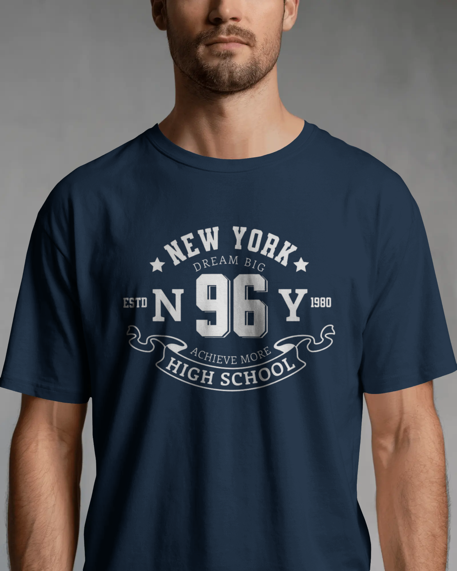 Urban Layon New York N96Y Regular Fit T-Shirt for Men