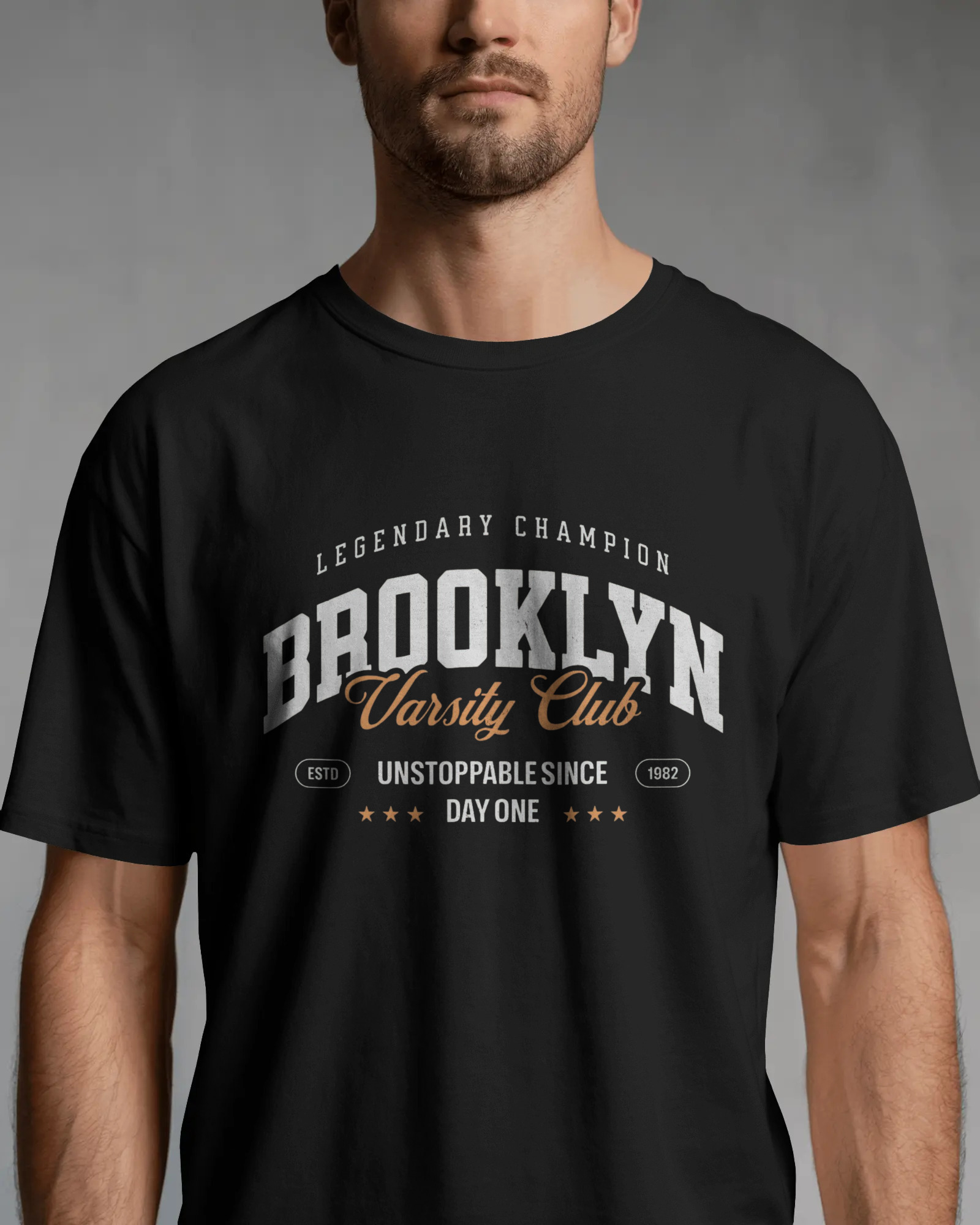 Urban Layon Brooklyn Varsity Club Graphic Regular Fit T-Shirt