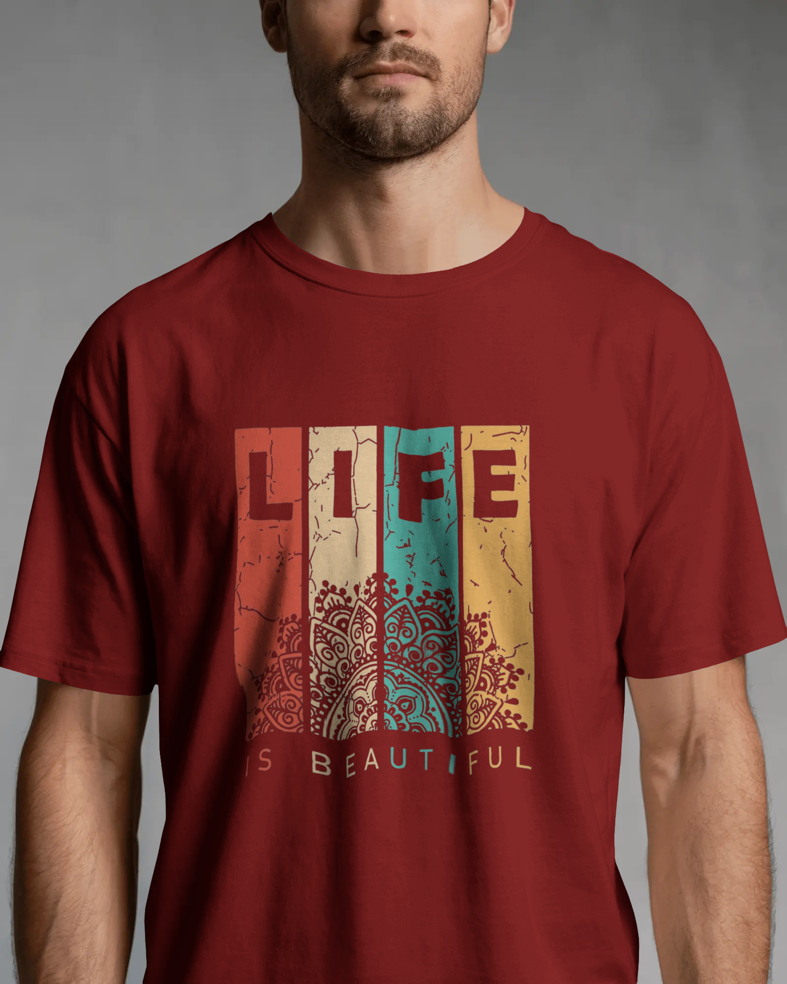 Urban Layon Graphic T-Shirt for Men – Regular Fit Cotton Streetwear Tee