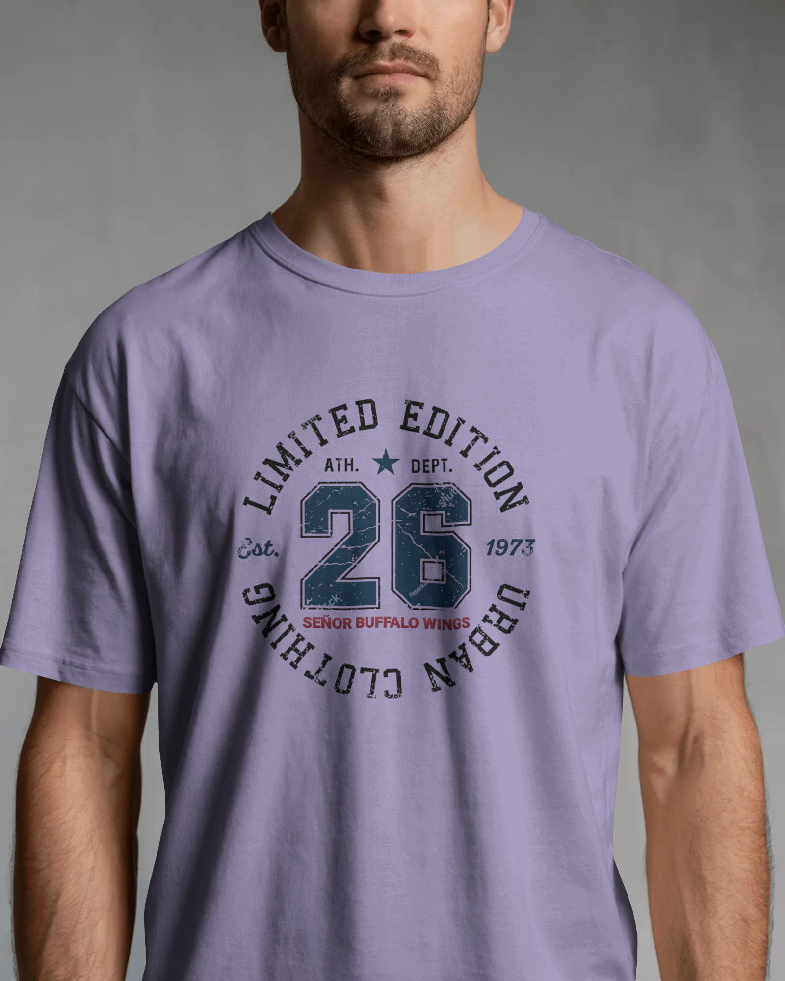 26 Vintage Graphic T-Shirt for Men – Regular Fit Cotton Streetwear Tee | Urban Layon