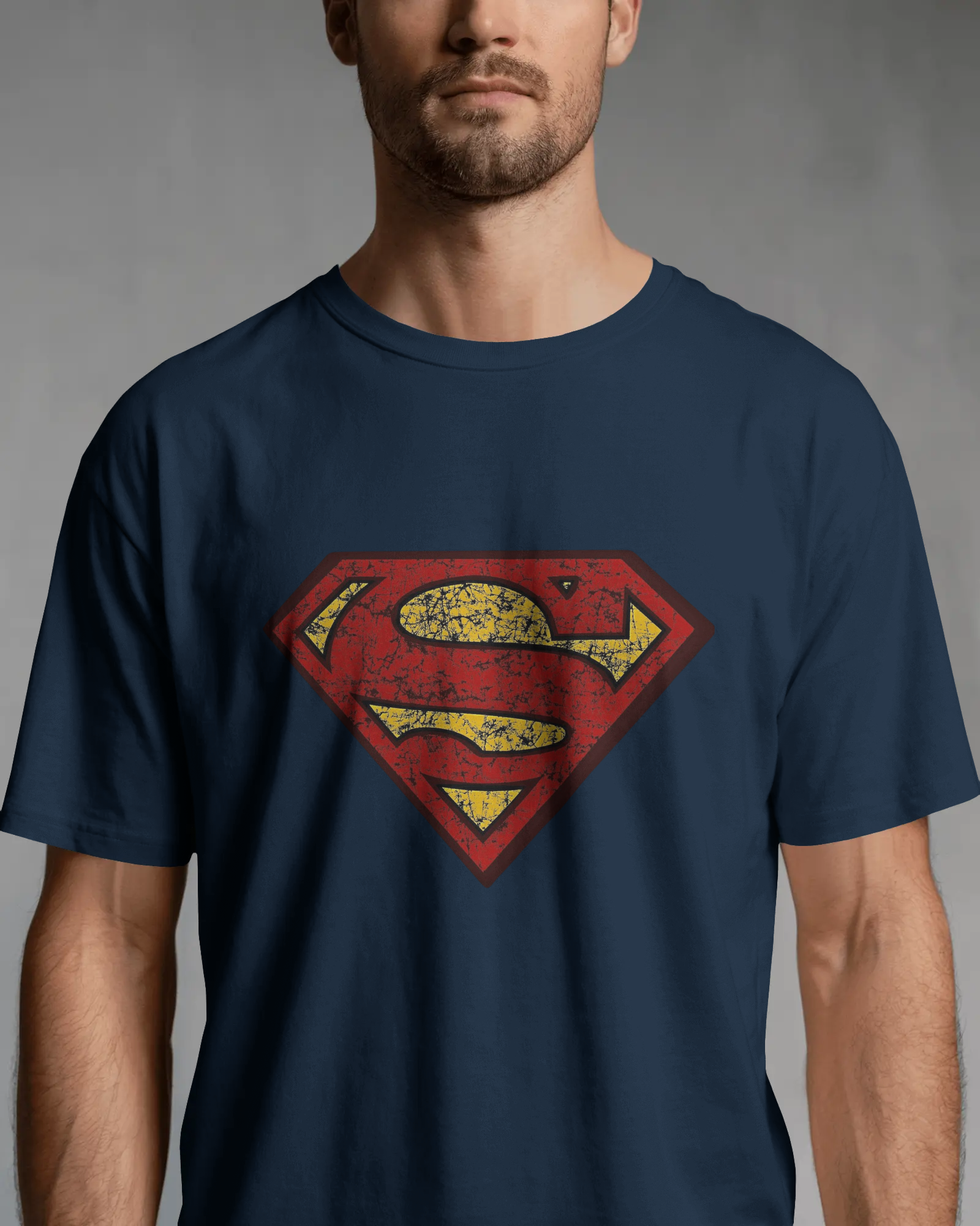 Hero Emblem Graphic T-Shirt for Men – Regular Fit Streetwear Tee | Urban Layon