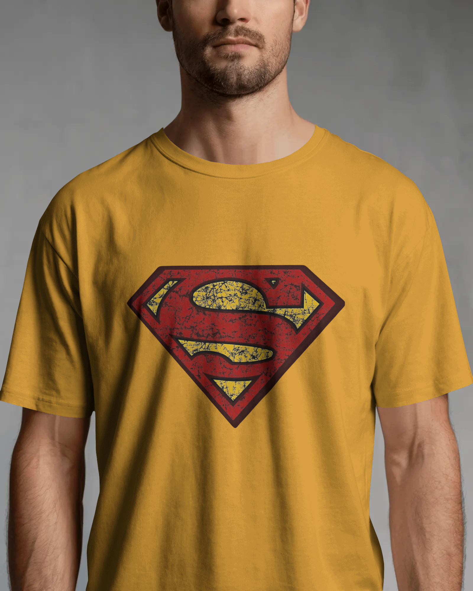 Hero Emblem Graphic T-Shirt for Men – Regular Fit Streetwear Tee | Urban Layon