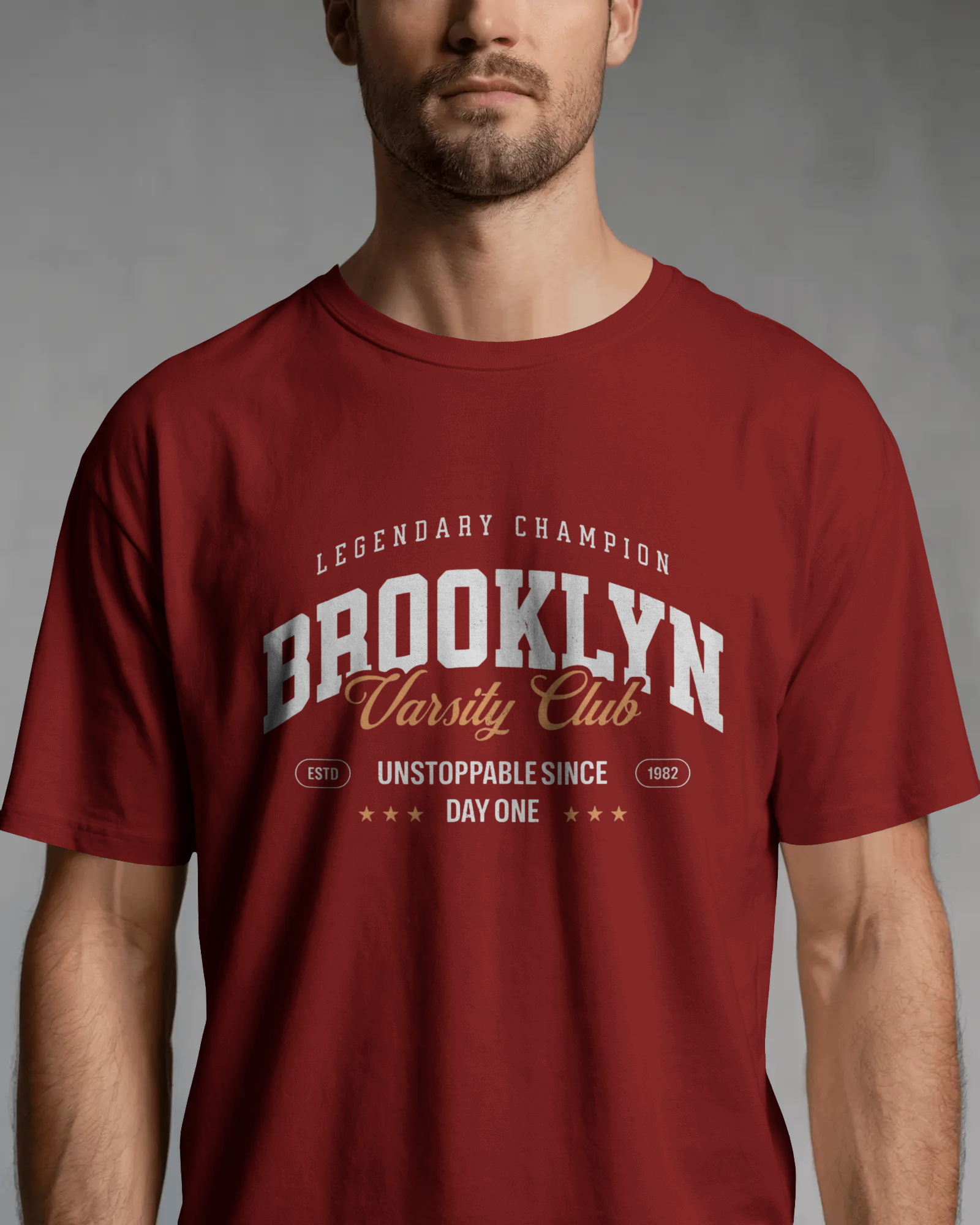 Urban Layon Brooklyn Varsity Club Graphic Regular Fit T-Shirt
