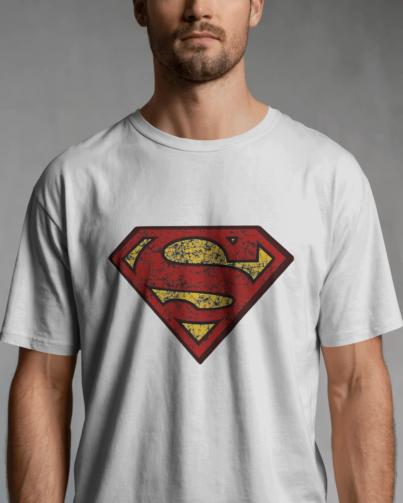 Hero Emblem Graphic T-Shirt for Men – Regular Fit Streetwear Tee | Urban Layon