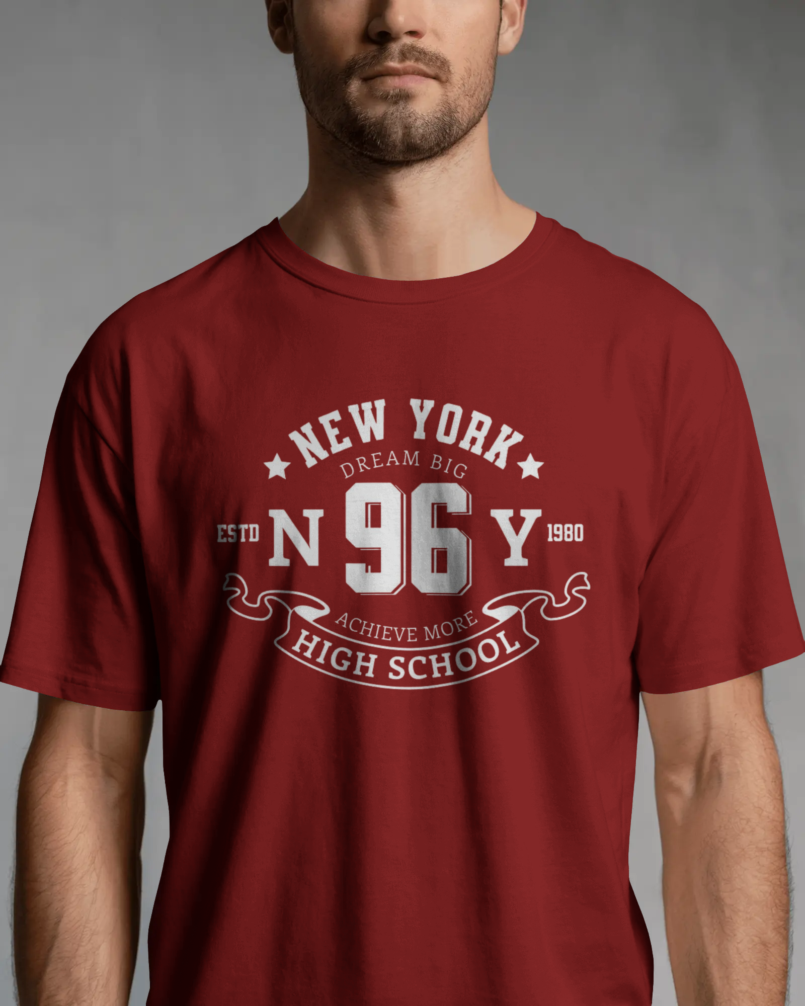 Urban Layon New York N96Y Regular Fit T-Shirt for Men