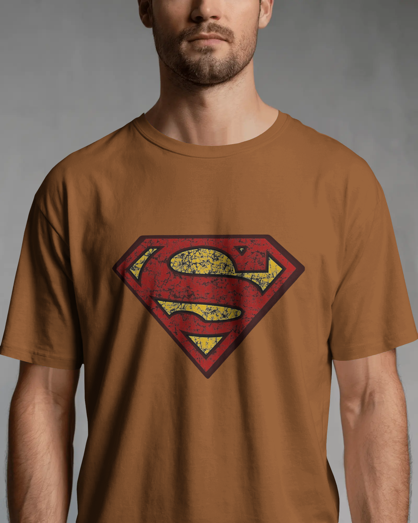 Hero Emblem Graphic T-Shirt for Men – Regular Fit Streetwear Tee | Urban Layon