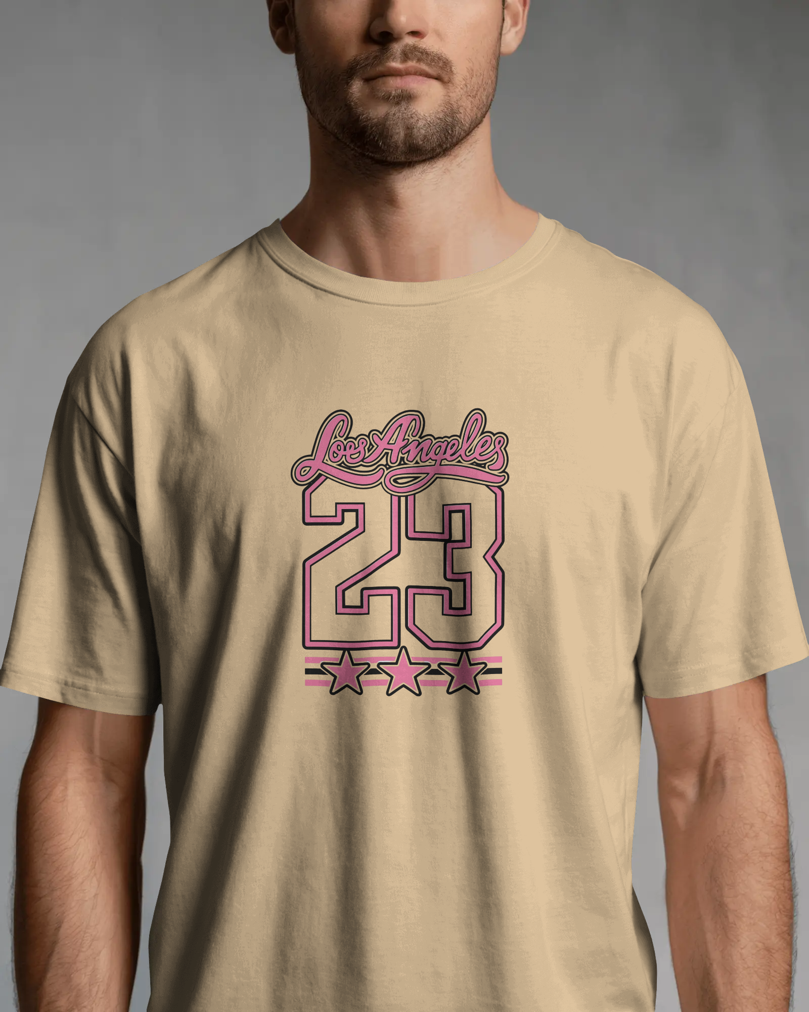 23 Varsity Graphic T-Shirt for Men – Regular Fit Streetwear Tee | Urban Layon