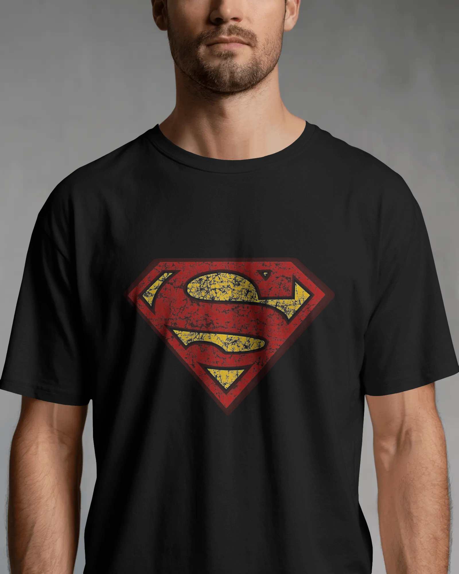 Hero Emblem Graphic T-Shirt for Men – Regular Fit Streetwear Tee | Urban Layon