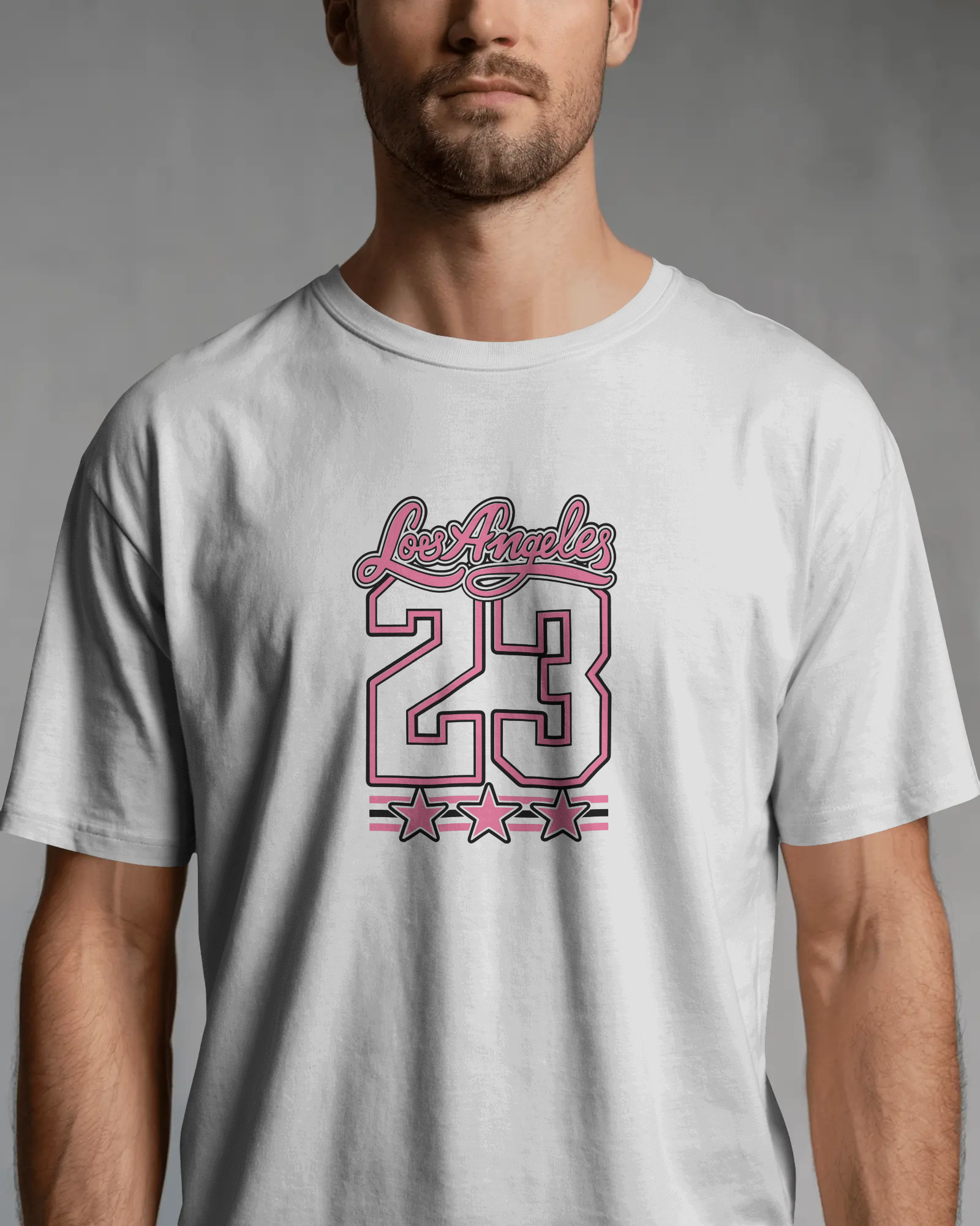 23 Varsity Graphic T-Shirt for Men – Regular Fit Streetwear Tee | Urban Layon