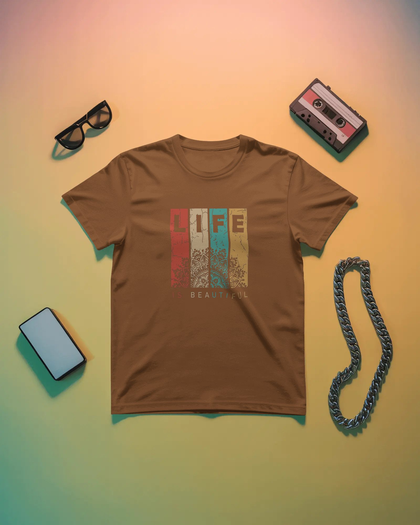 Urban Layon Graphic T-Shirt for Men – Regular Fit Cotton Streetwear Tee
