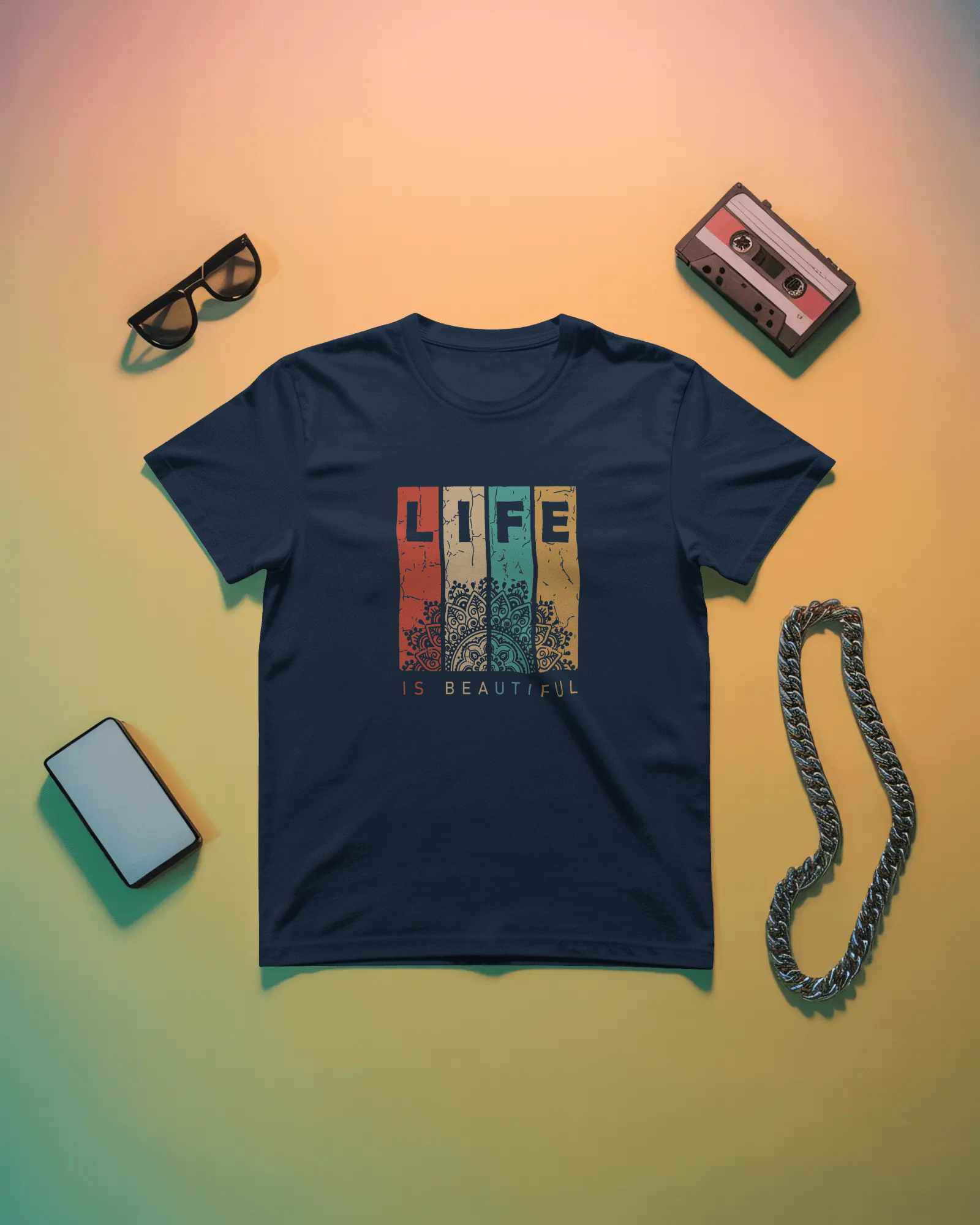 Urban Layon Graphic T-Shirt for Men – Regular Fit Cotton Streetwear Tee