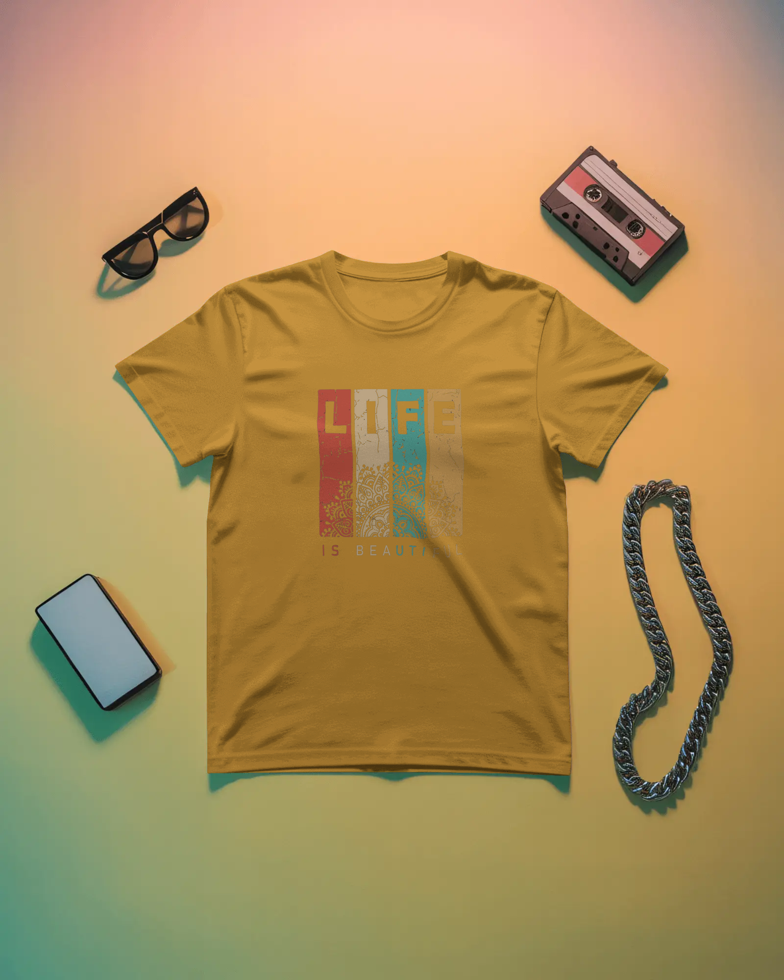 Urban Layon Graphic T-Shirt for Men – Regular Fit Cotton Streetwear Tee